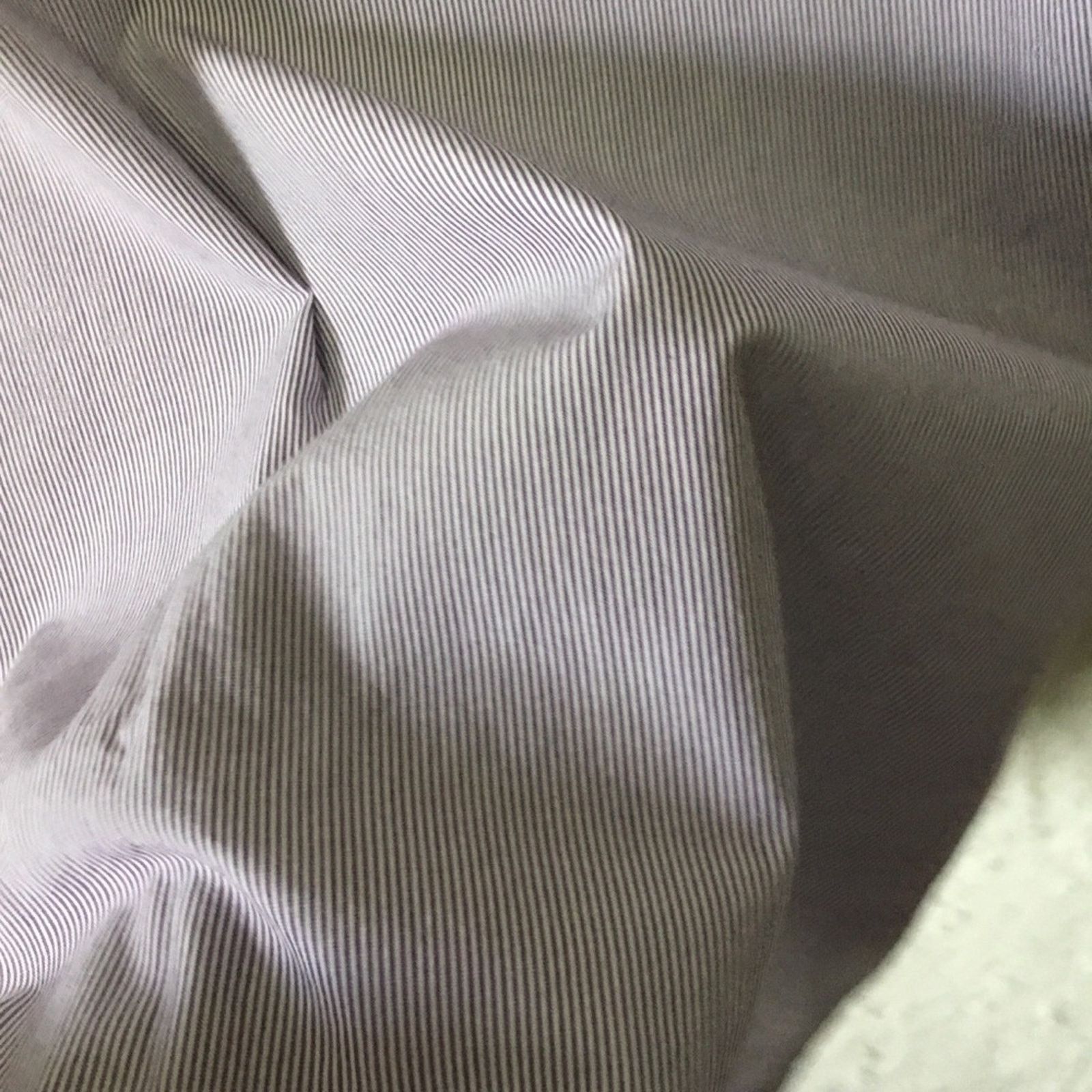 Celio Celio Men's Purple Blend Striped Button Down Dress Shirt Size US M / EU 48-50 / 2 - 12 Thumbnail
