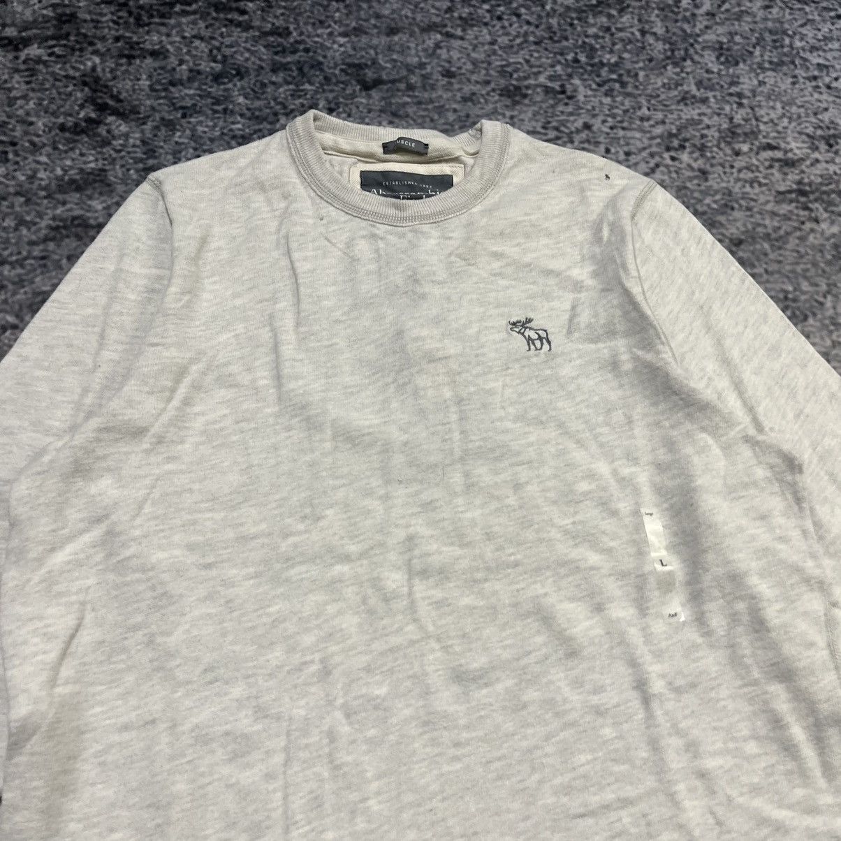 Abercrombie & Fitch Vintage Y2K Abercrombie And Fitch Longsleeve Shirt Muscle Size US L / EU 52-54 / 3 - 3 Thumbnail