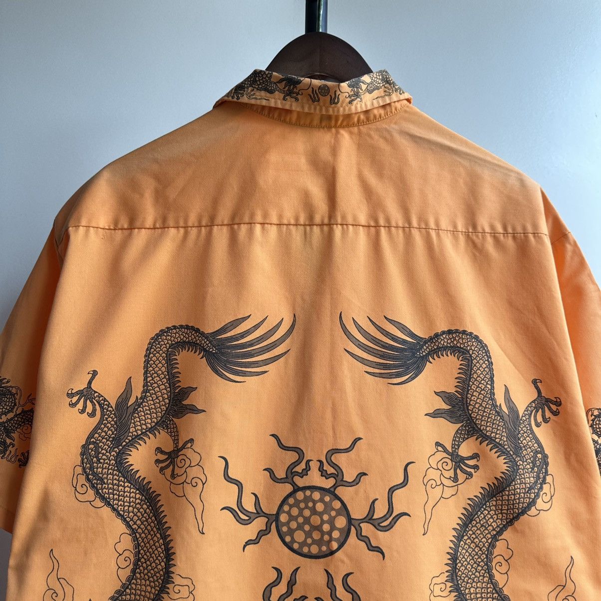 Japanese Brand Vintage Dragon Japanese Crazy Hawaiian Shirt All Over Print Size US XL / EU 56 / 4 - 6 Thumbnail