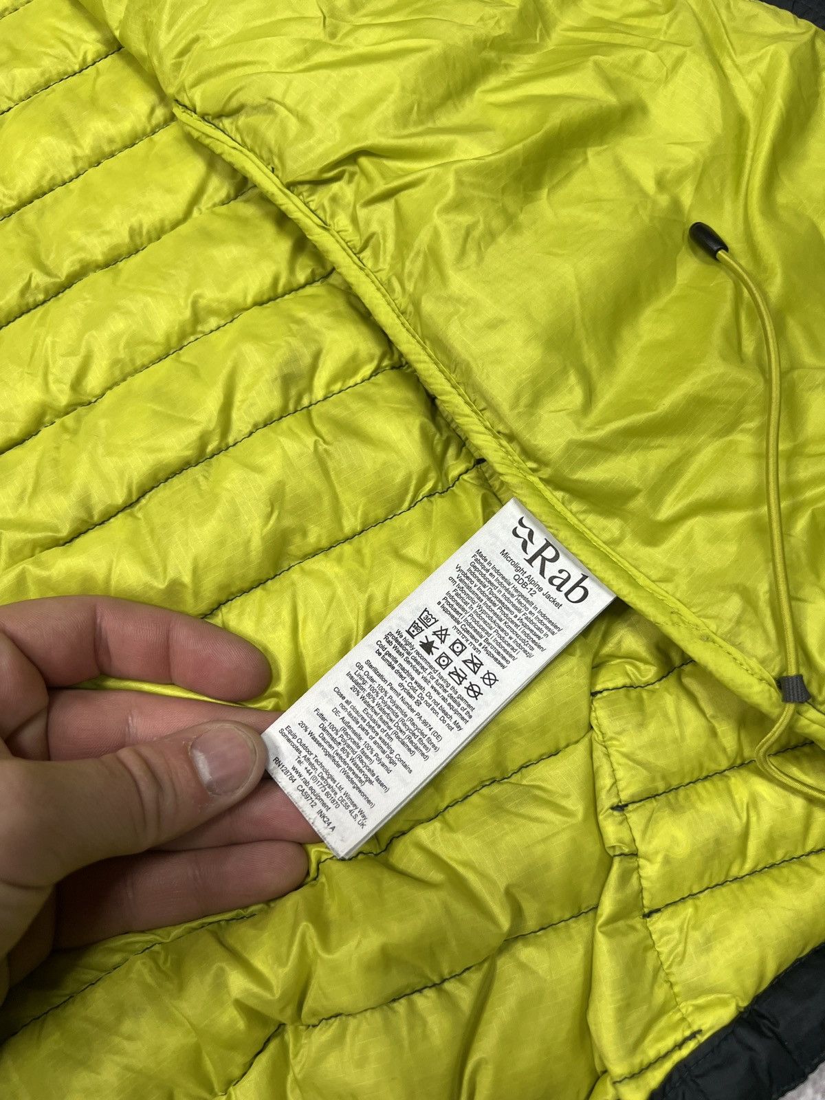 Rab Rab Microlight Alpine Down Jacket Black Size S Size US S / EU 44-46 / 1 - 8 Thumbnail