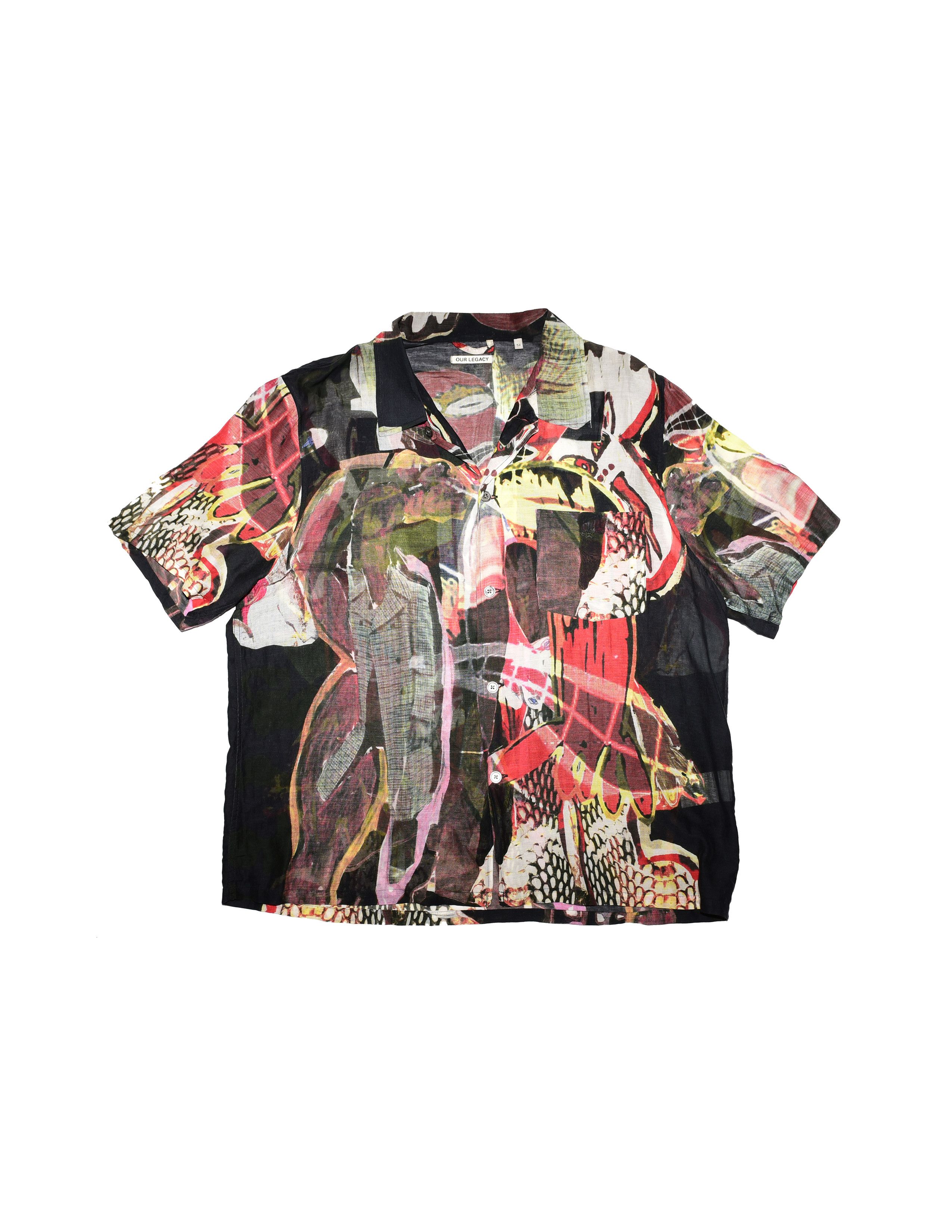 トップス SHORT SLEEVE SQUARE SHIRT, Peace Crowd Our Legacy Our Legacy Box Shirt Peace Crowd | Grailed