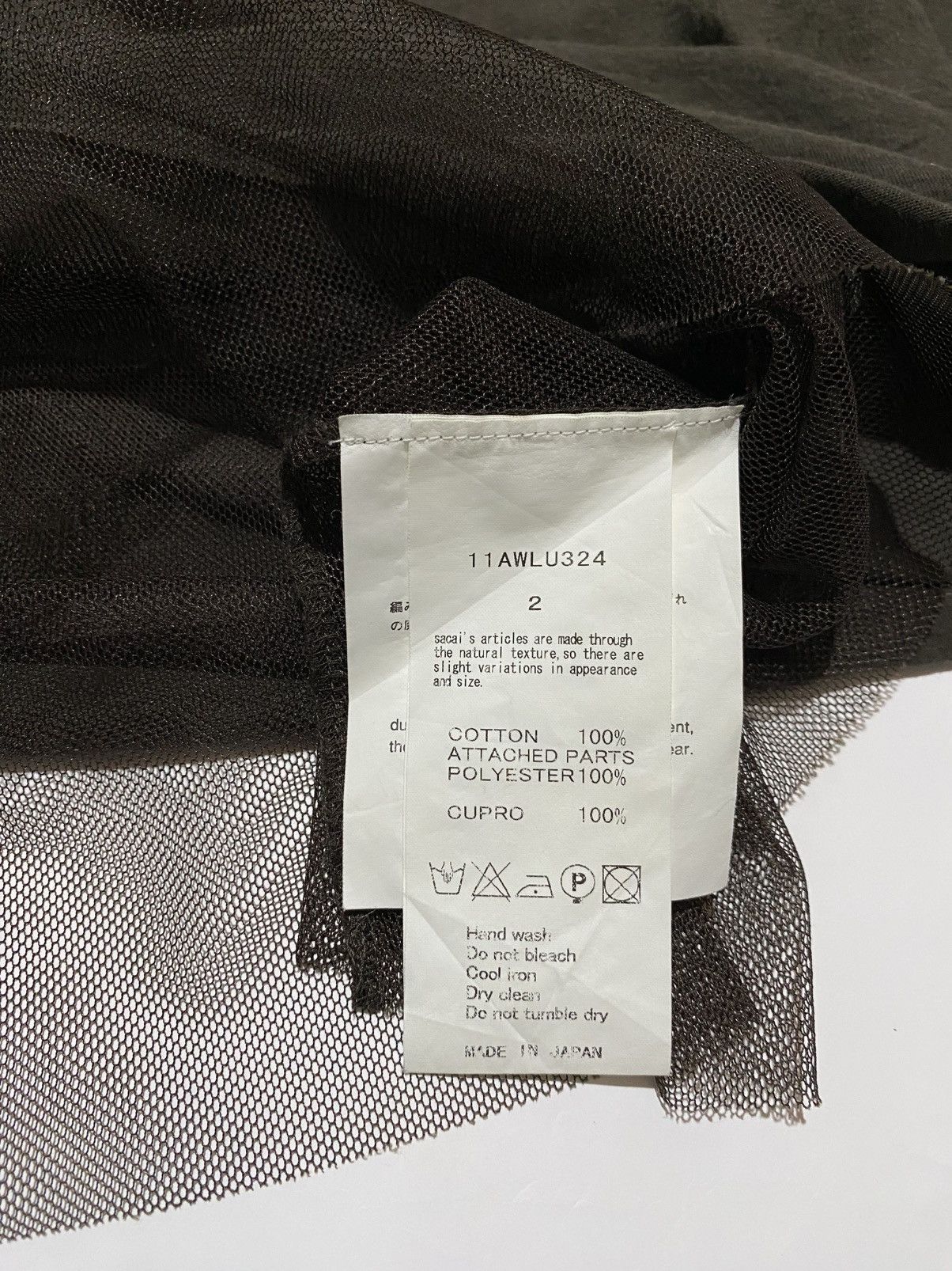Sacai SACAI LUCK NET LONG SLEEVE Size ONE SIZE - 4 Thumbnail