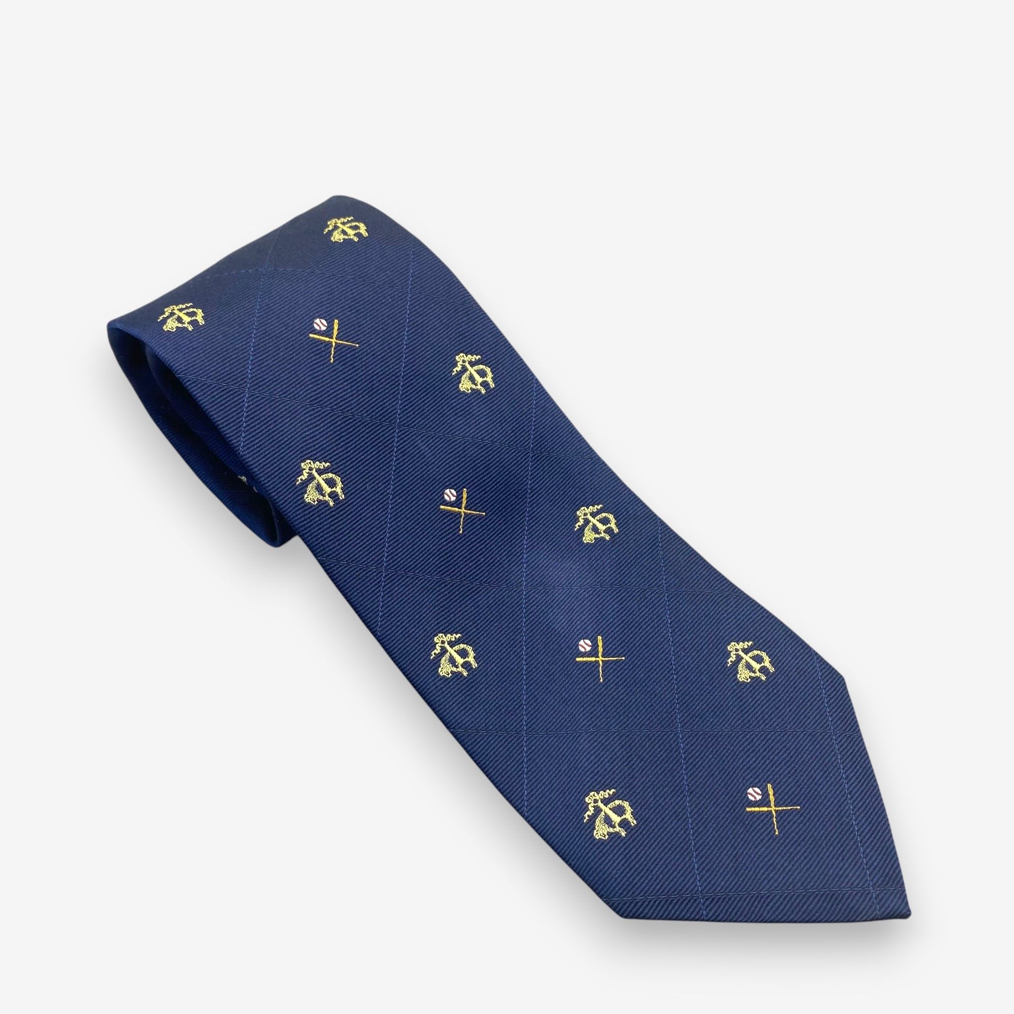 Brooks Brothers Vintage Brooks Brothers SILK Necktie Cravate Pure Silk Size ONE SIZE - 1 Thumbnail