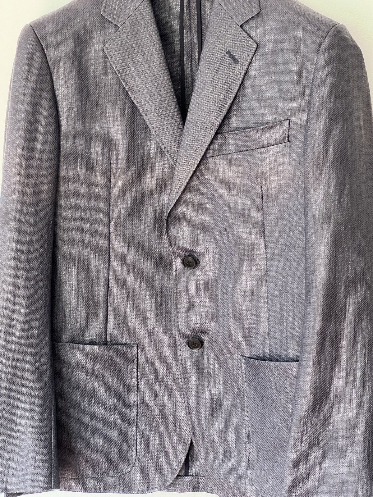 Hermes Hermes hand woven raffia blazer Size 38R - 10 Thumbnail