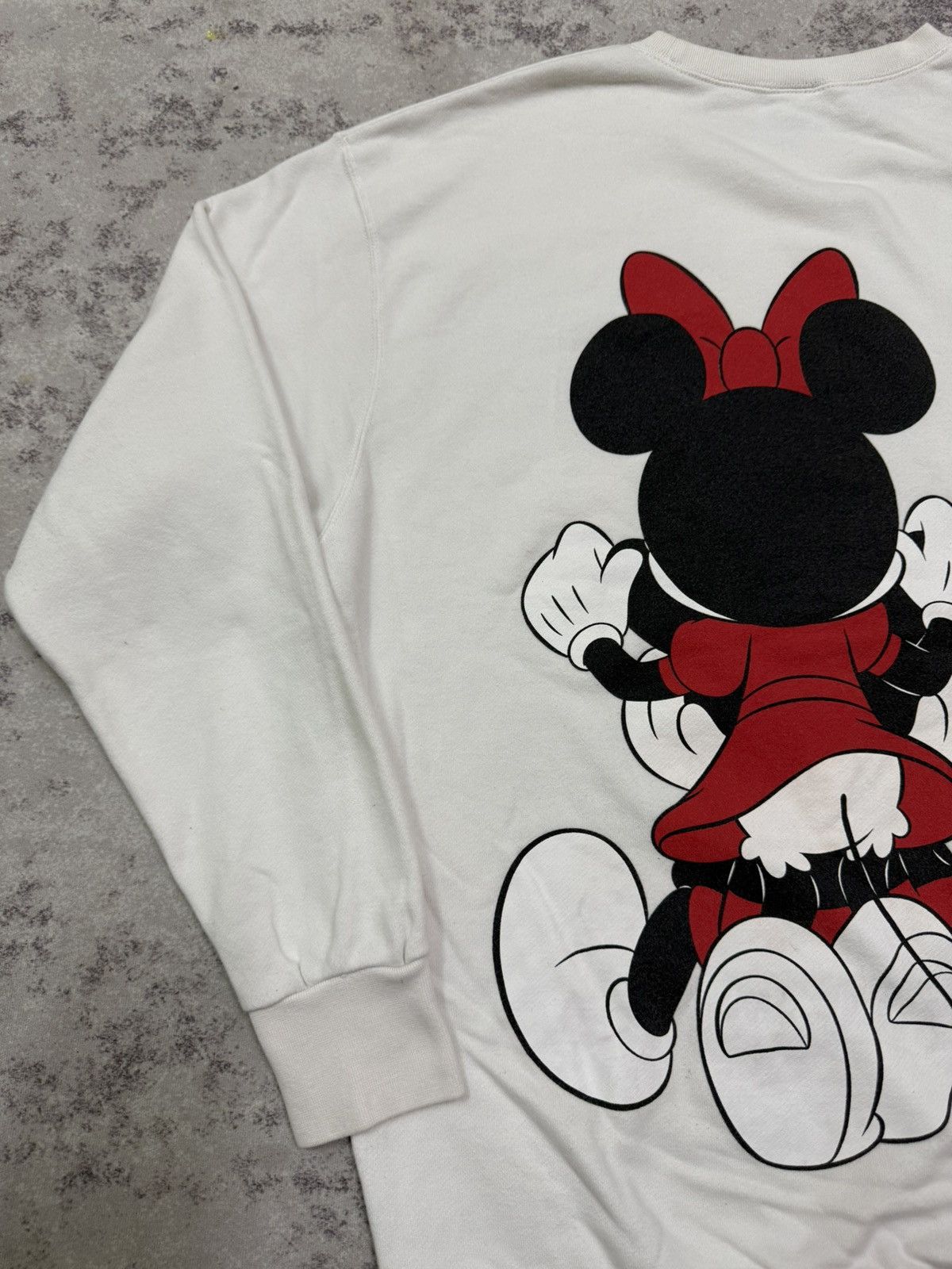 Disney Vintage Mickey Mouse Mirron Printed Sweatshirt Size US L / EU 52-54 / 3 - 12 Thumbnail