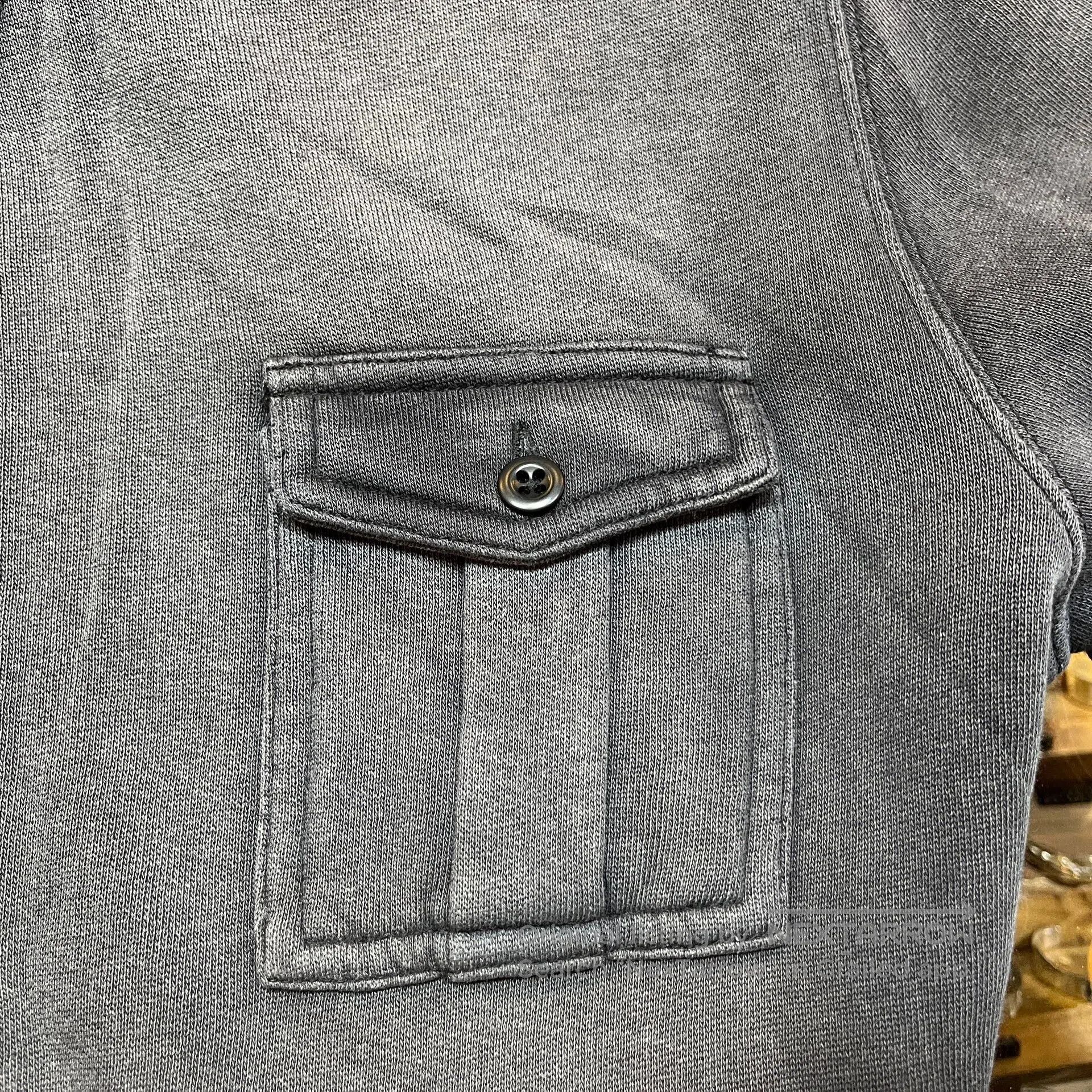 RRL Ralph Lauren gray sweatshirt with pocket by Ralph Lauren. Size US S / EU 44-46 / 1 - 5 Thumbnail