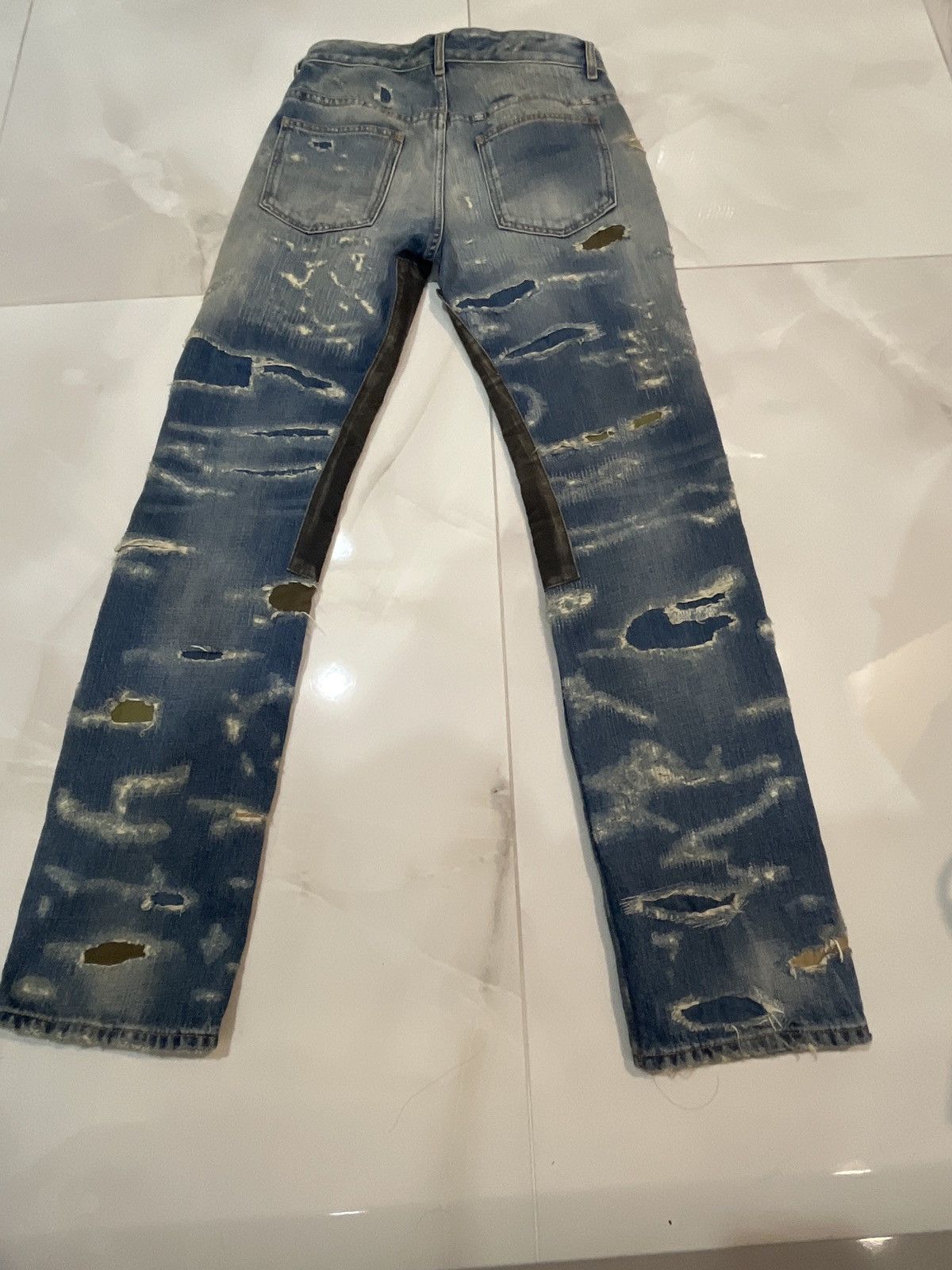 Givenchy Givenchy M.M.W Boro Jeans Size US 30 / EU 46 - 2 Thumbnail