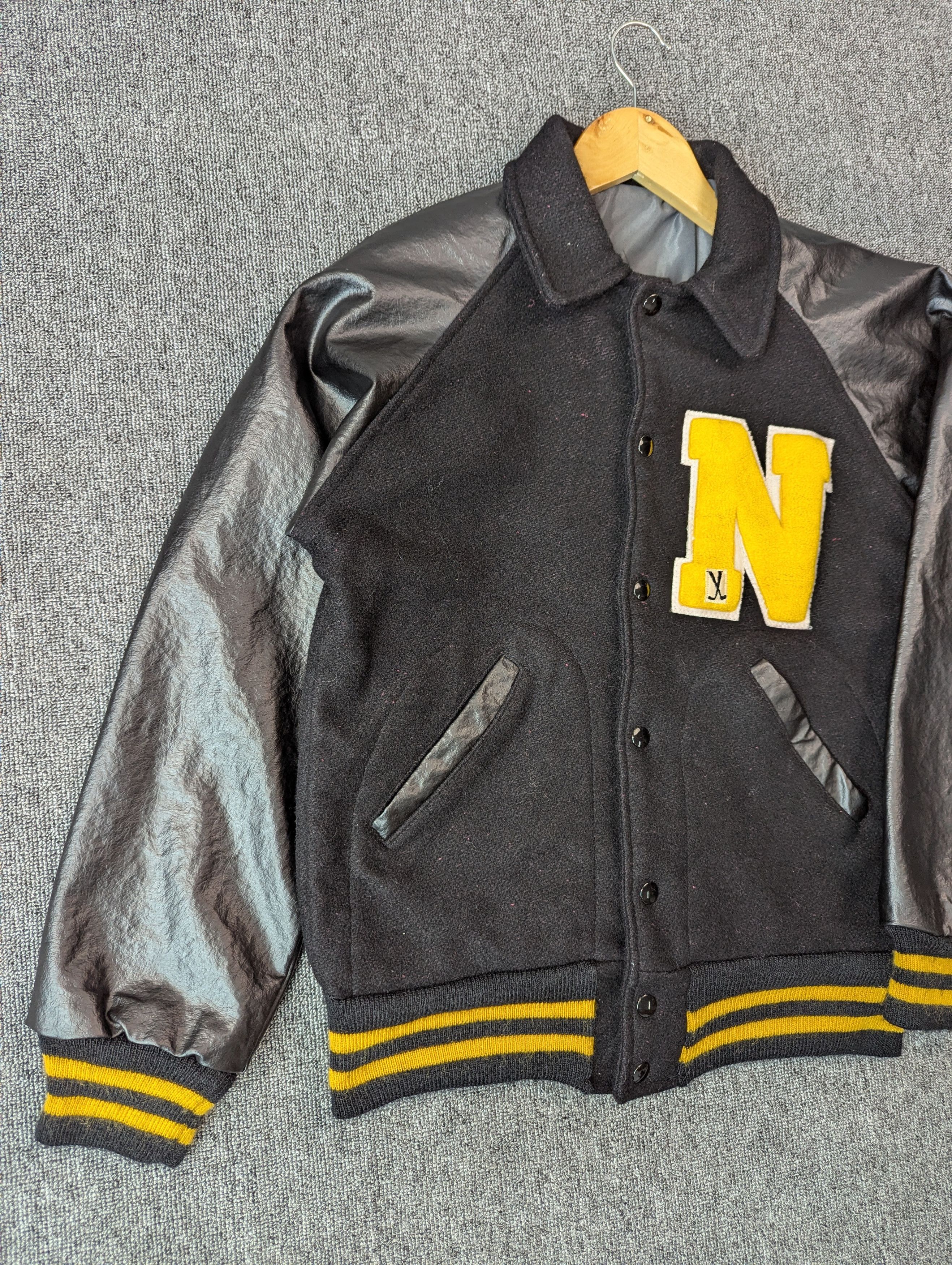 Vintage Vintage Fab Knit Letterman Varsity Jacket Size US M / EU 48-50 / 2 - 3 Thumbnail