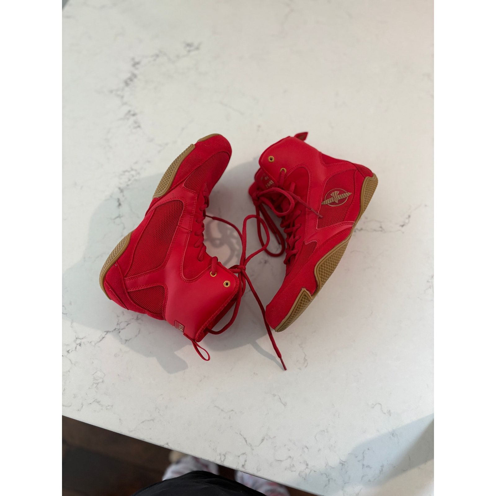 Other HAYABUSA | Pro Boxing Shoes | Unisex | Red | M6 W7.5 | 27cm Size US 6 / EU 39 - 12 Thumbnail