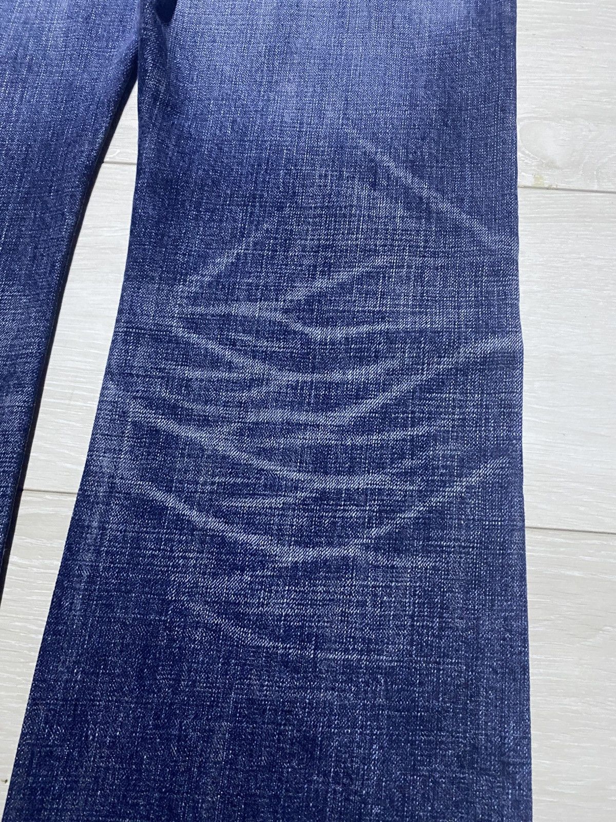 Eternal Eternal Y2K Faded Wash Flare Bootcut Jeans Size US 33 - 10 Thumbnail