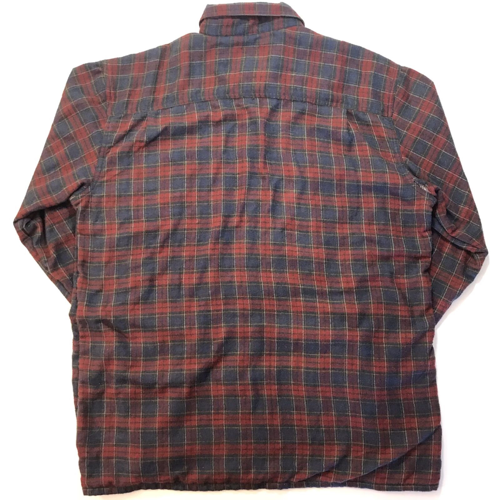 Wrangler Wrangler Mens Thermal Lined Flannel Long Sleeve Button Shirt Sz L Rugged Wear Size US L / EU 52-54 / 3 - 5 Thumbnail