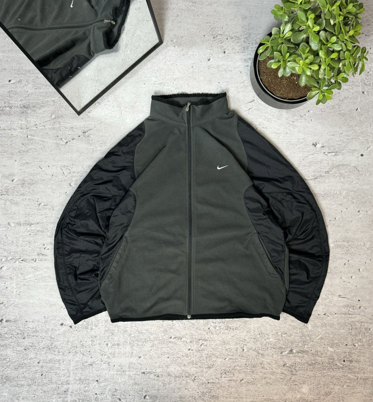 00s Nike Vintage Teddy Fleece Jacket Gorpcore