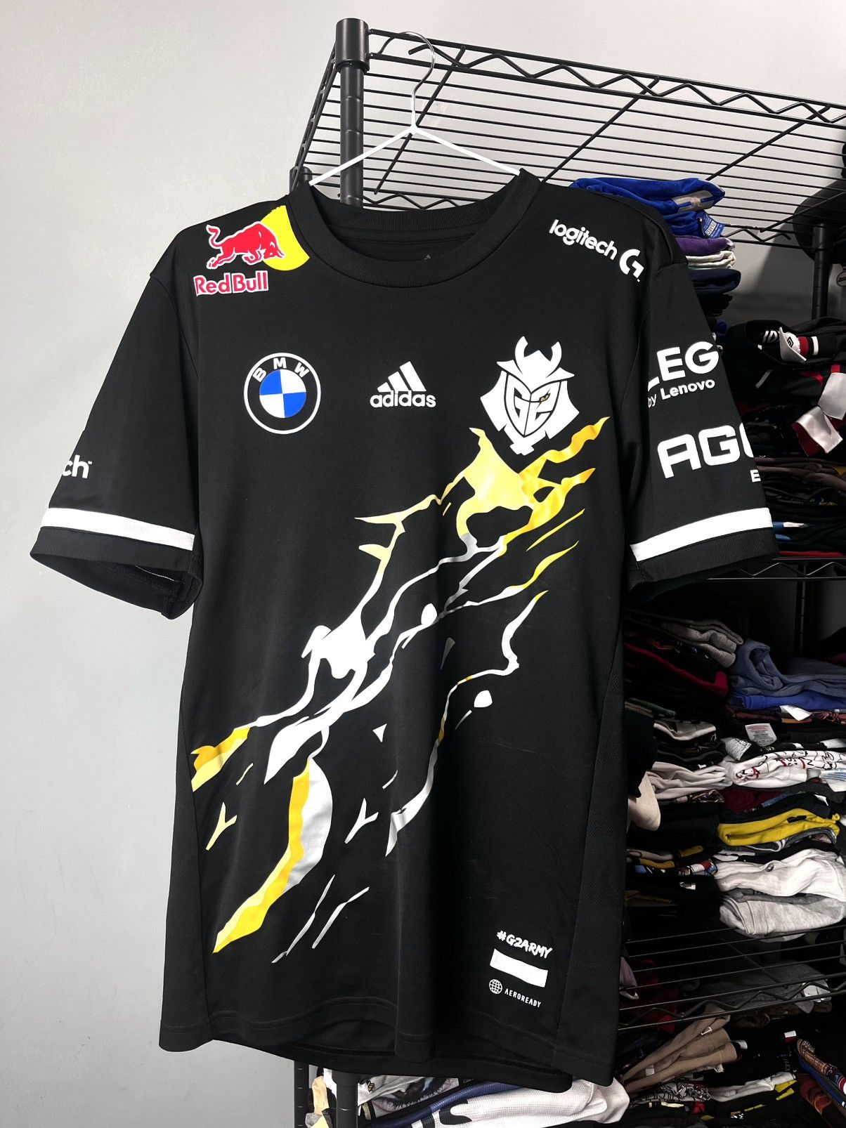 Adidas G2 Esports Worlds 2022 Official Player Jersey RedBull