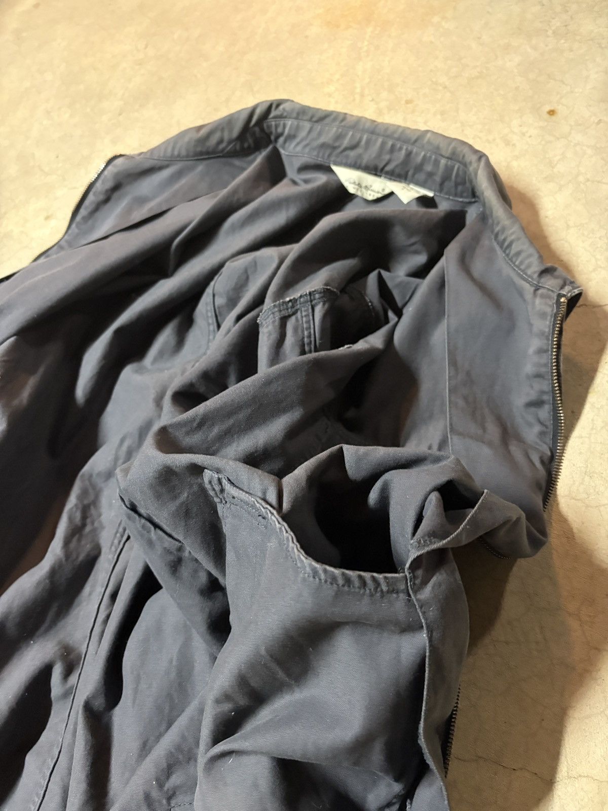 Eddie Bauer VTG 90s Eddie Bauer Work Detroit Jacket Sun Faded Charcoal Size US L / EU 52-54 / 3 - 7 Thumbnail