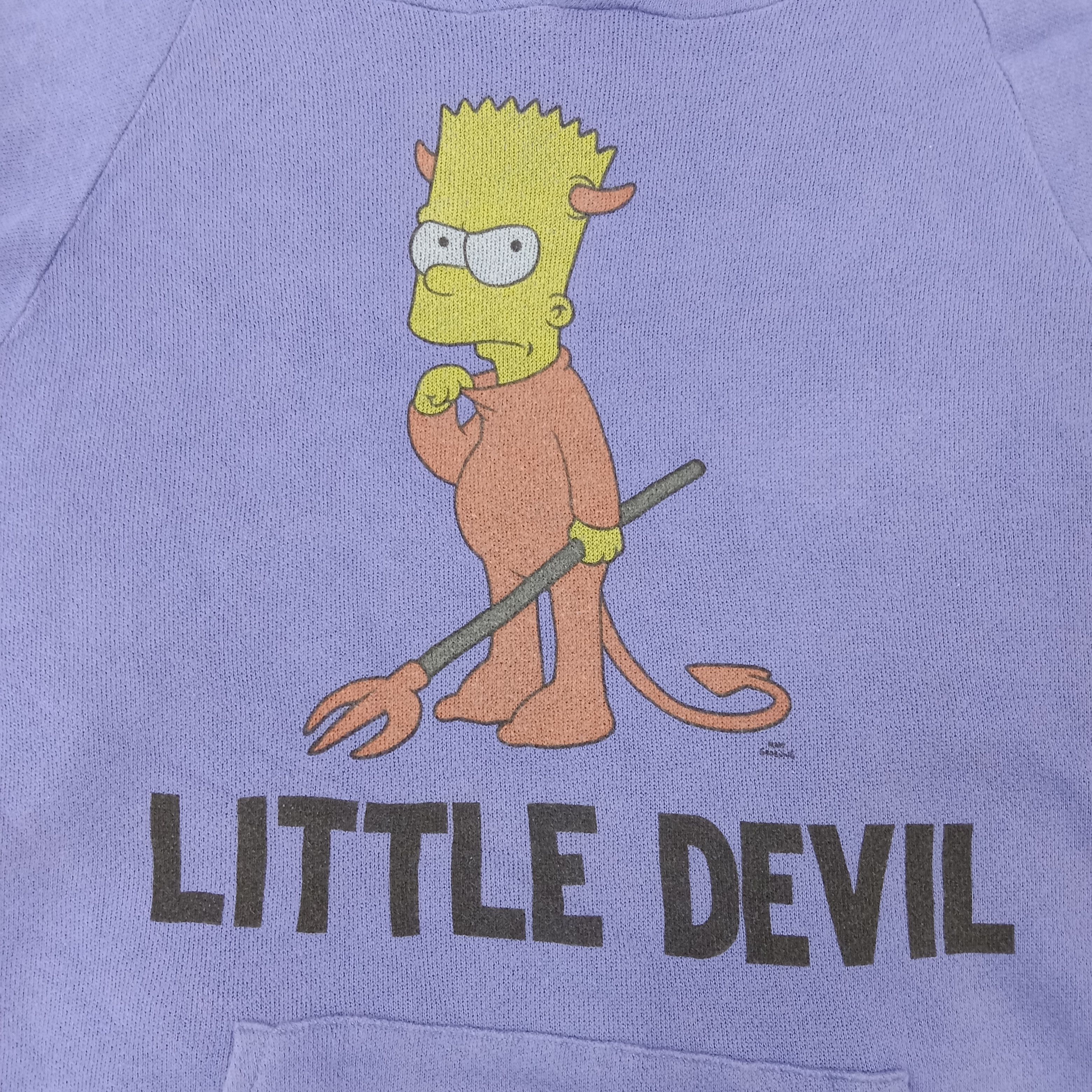 The Simpsons The Simpson Little Devil Costume Hoodie C264N28 Size US M / EU 48-50 / 2 - 3 Thumbnail