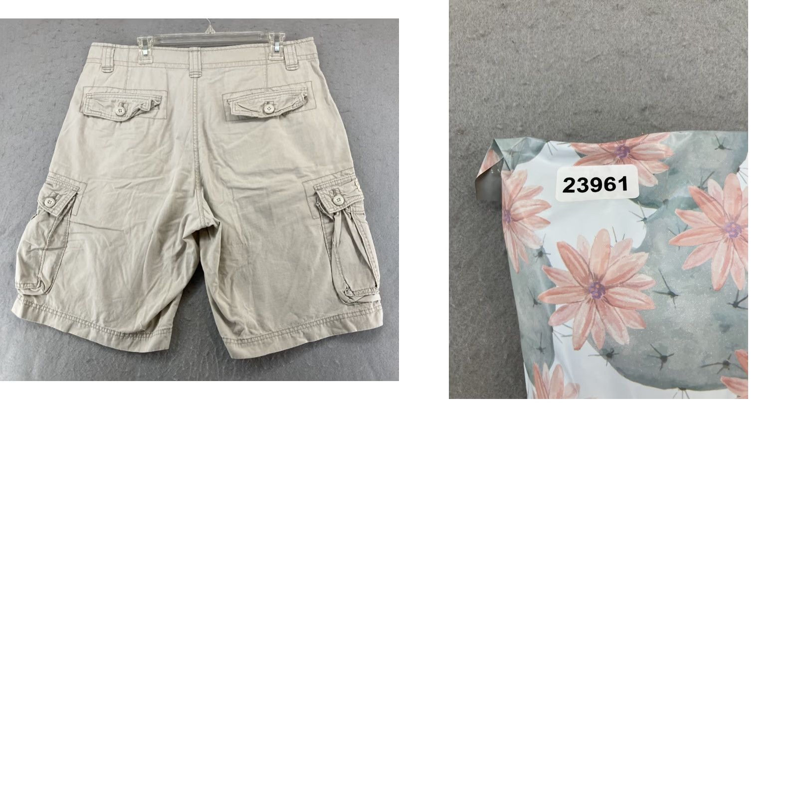 Polo Ralph Lauren VINTAGE Ralph Lauren Polo Cargo Shorts Men 34 Khaki Cotton Utility Casual Summer Size US S / EU 44-46 / 1 - 8 Thumbnail