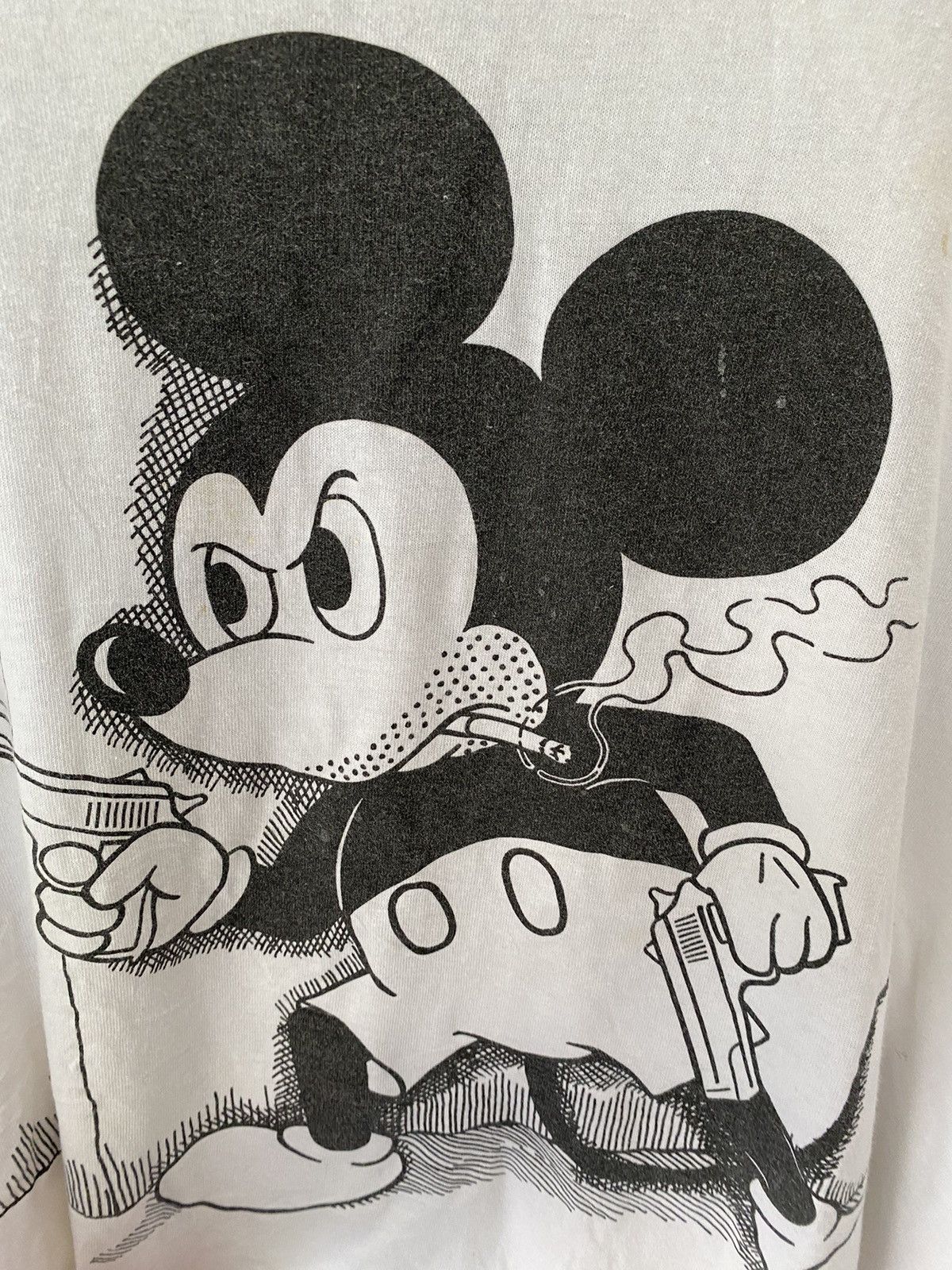 Vintage 2004 Hell Mirror Mickey Vs Middle East War Stop war!! Size US XL / EU 56 / 4 - 4 Thumbnail