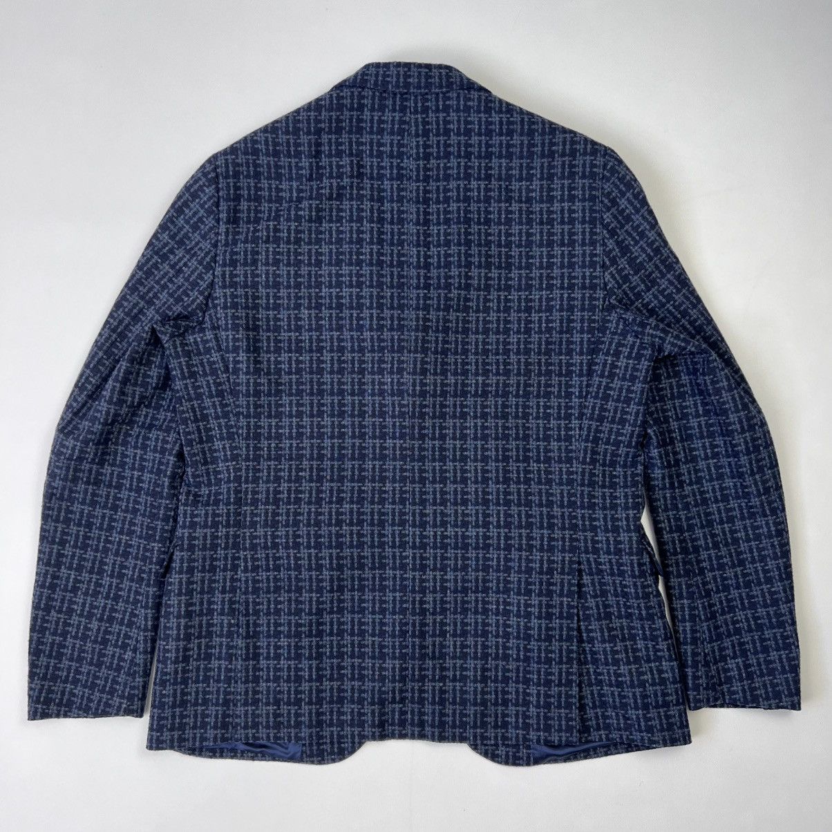 NAVYBOOT Navyboot wool cashmere textured blazer jacket sport coat Size US L / EU 52-54 / 3 - 7 Thumbnail