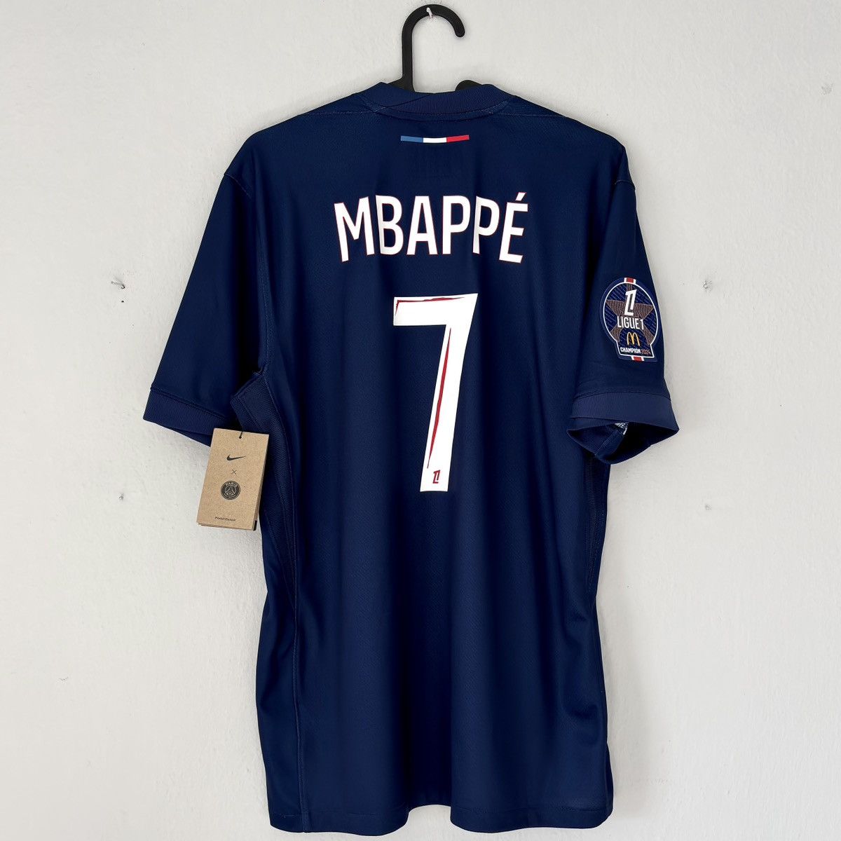 Jordan Brand × Nike RARE 2024 2025 PSG Mbappe Nike Jordan Kit Soccer Jersey Tee Size US M / EU 48-50 / 2 - 8 Thumbnail
