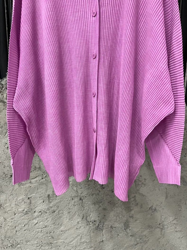 Other Issey Miyake/三宅一生 Pink pleated cardigan Size M / US 6-8 / IT 42-44 - 4 Thumbnail