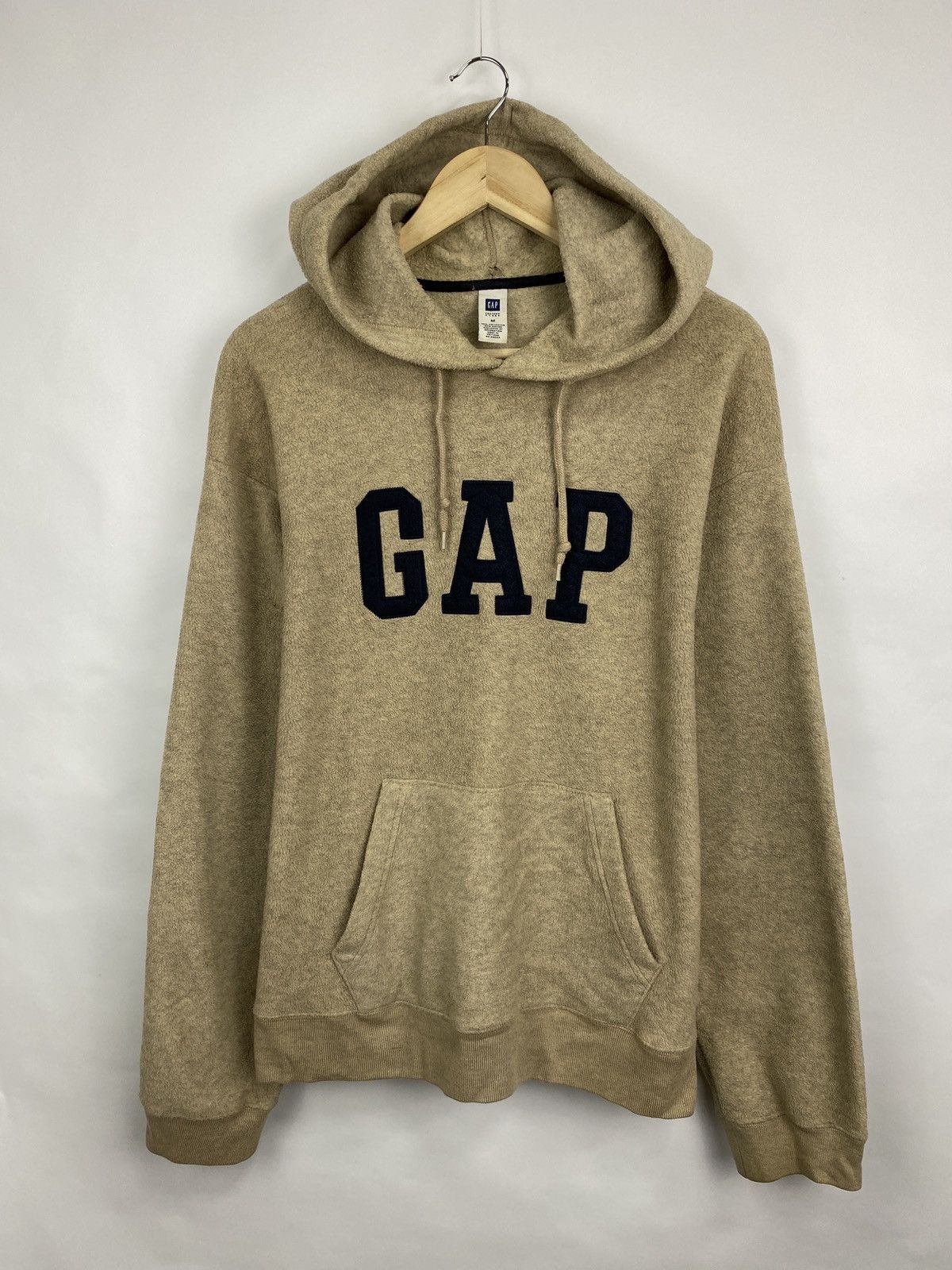 Gap 💀🇺🇸 Vintage Y2K Gap Fleece Hoodie Rare Retro Hype Size US L / EU 52-54 / 3 - 3 Thumbnail