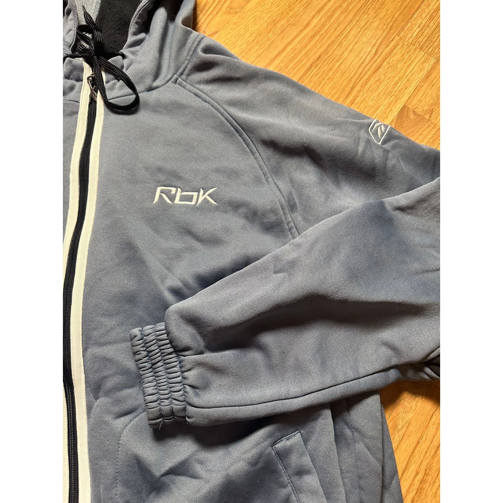 Reebok Vintage Mens Large Mid 2000s Reebok Tag Zip Up Size US L / EU 52-54 / 3 - 8 Thumbnail
