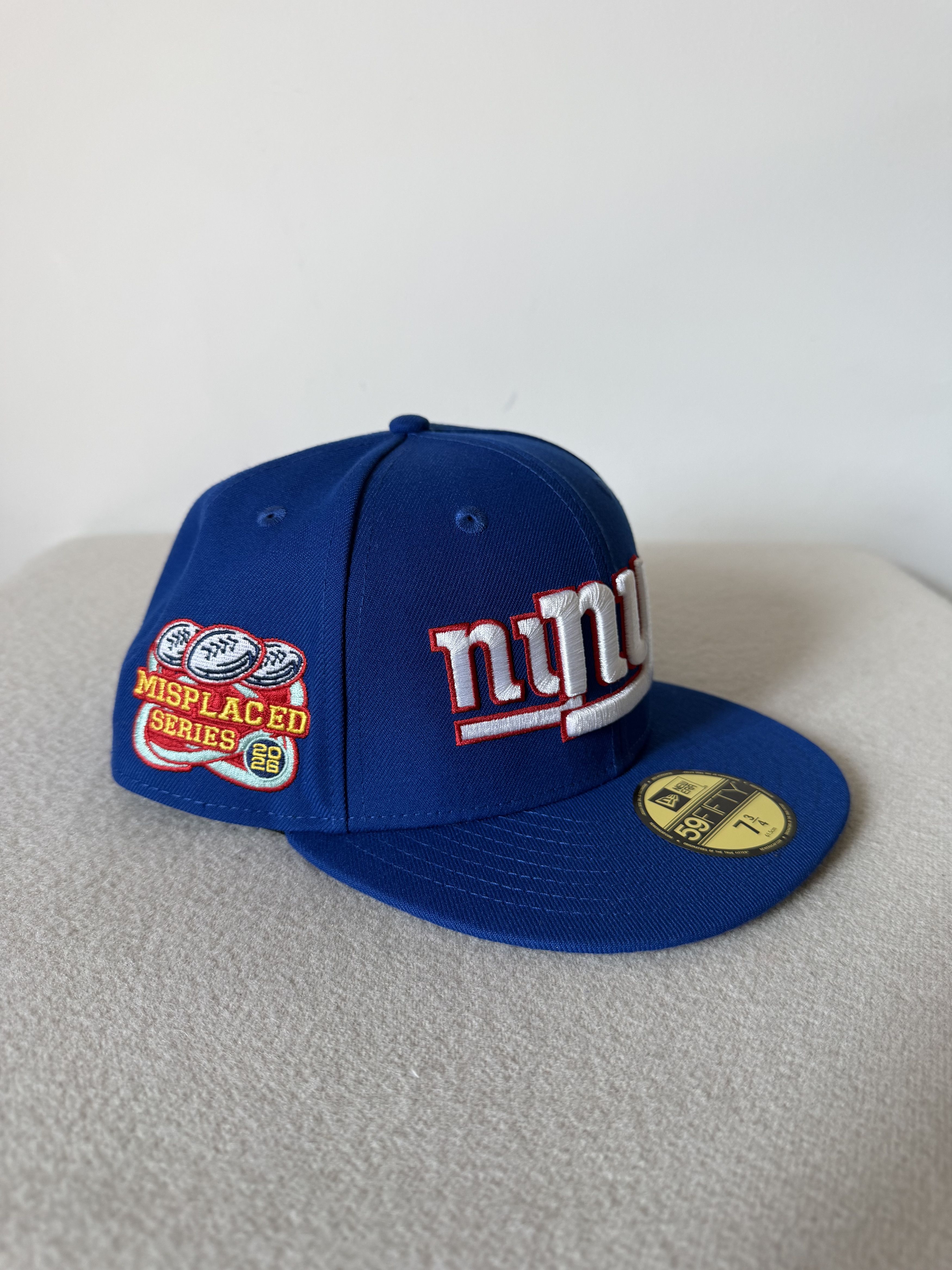 New Era 7 3/4 John Geiger New Era Misplaced New York Giants Size ONE SIZE - 1 Thumbnail