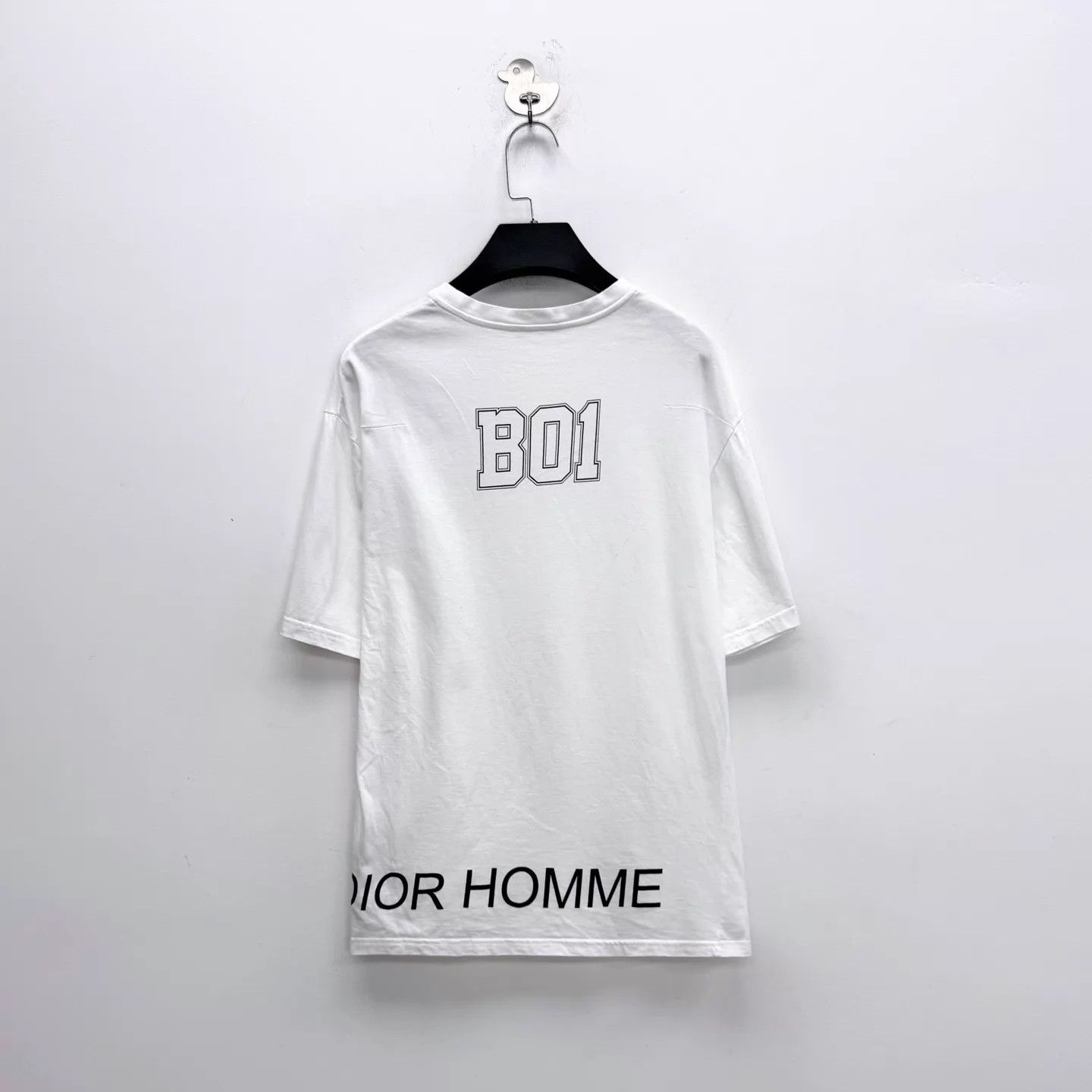 Dior Dior White Embroidered Bee Logo Short Sleeve Tee S Size US S / EU 44-46 / 1 - 2 Thumbnail