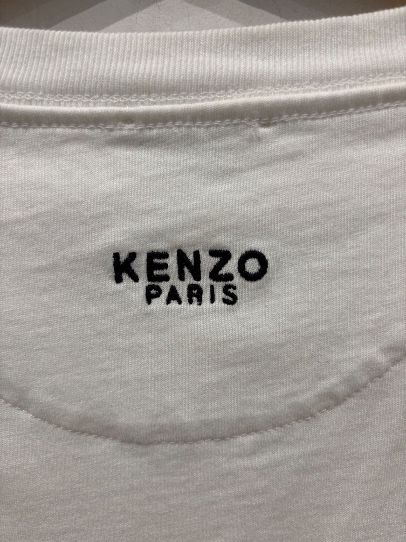 Kenzo Kenzo Wild Tiger Embroidered Shirt White Size US XL / EU 56 / 4 - 4 Thumbnail