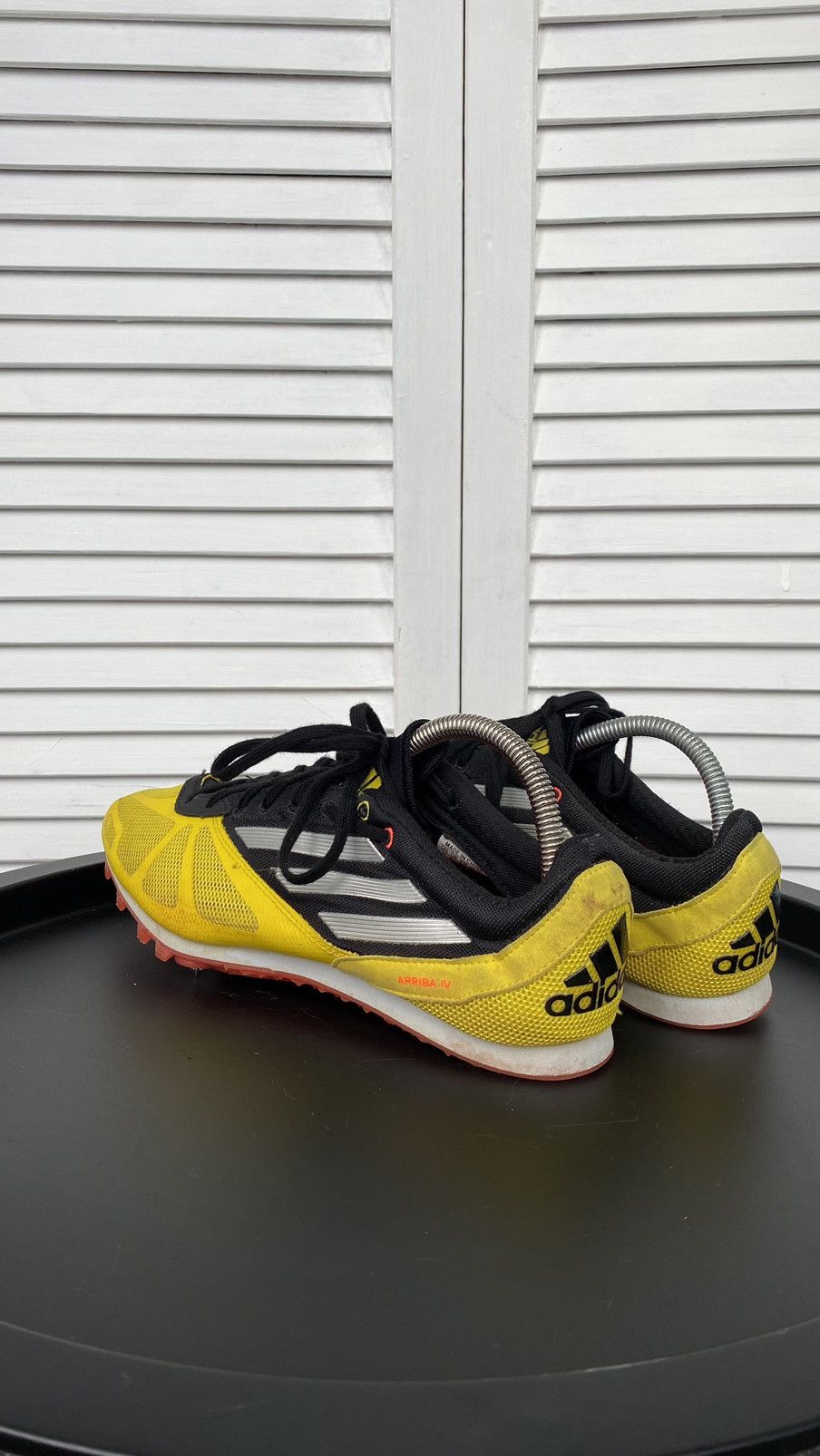 Adidas Adidas Arriba IV 4 m Track Field Cleats Spikes Running Shoes Size US 11 / EU 44 - 6 Thumbnail