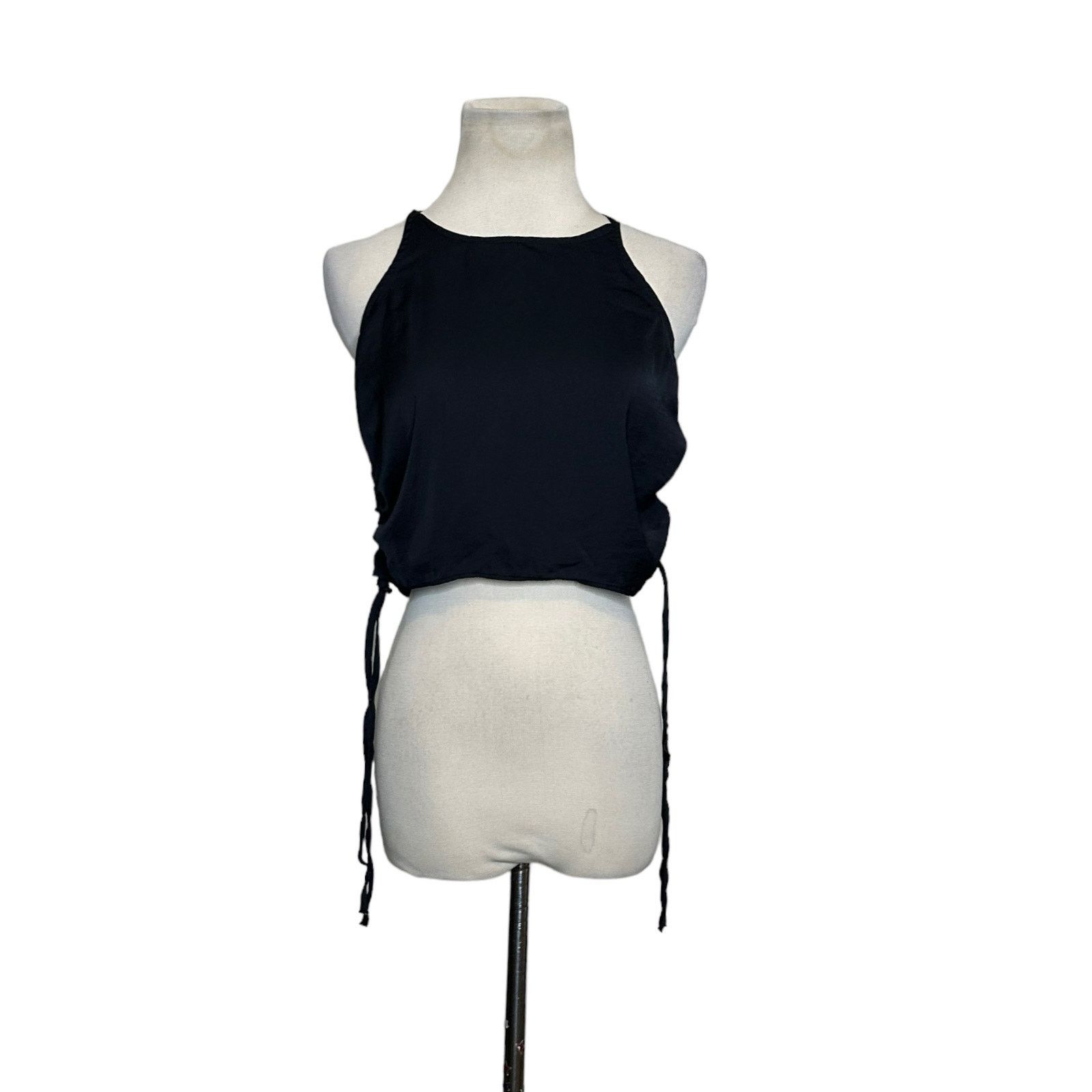 Zara Zara crop tank top with ribbed adjustable sides size Small Size S / US 4 / IT 40 - 6 Thumbnail