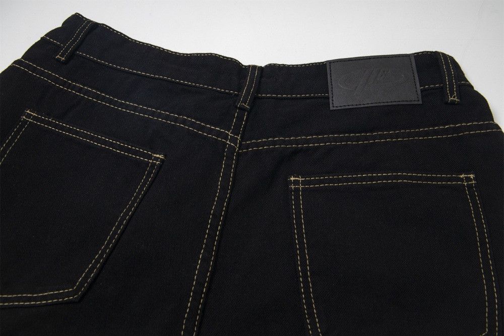 Japanese Brand × Vintage Men's hip-hop embroidered flower denim straight shorts Size US 32 / EU 48 - 5 Thumbnail