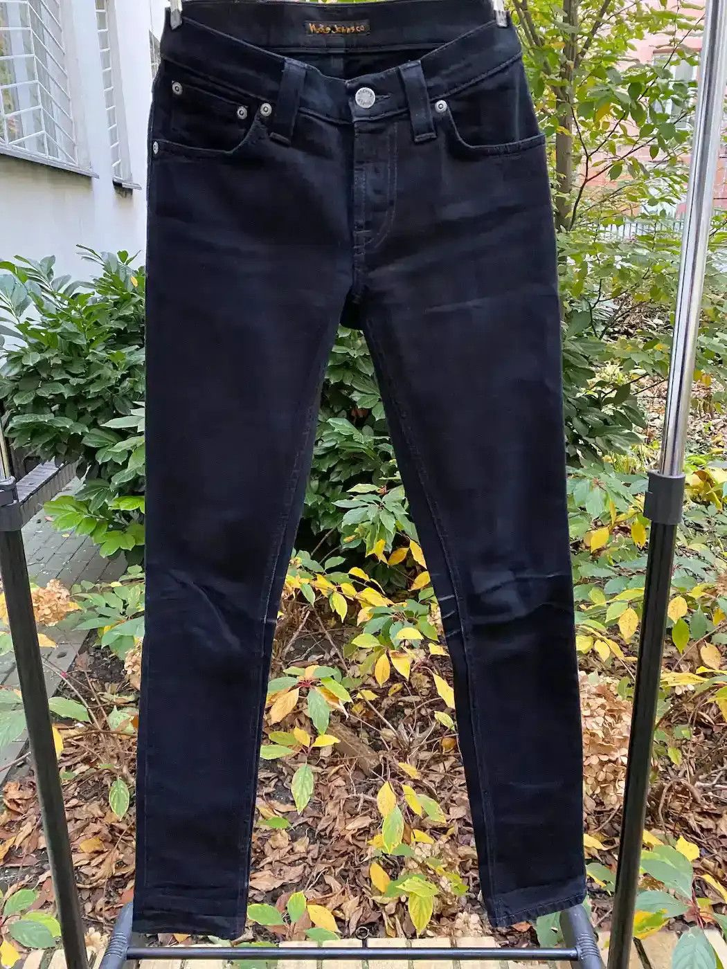 Nudie Jeans Nudie Jeans Tight Long John black Women's denim jeans sz W24 Size 24" / US 00 / IT 34 - 2 Thumbnail