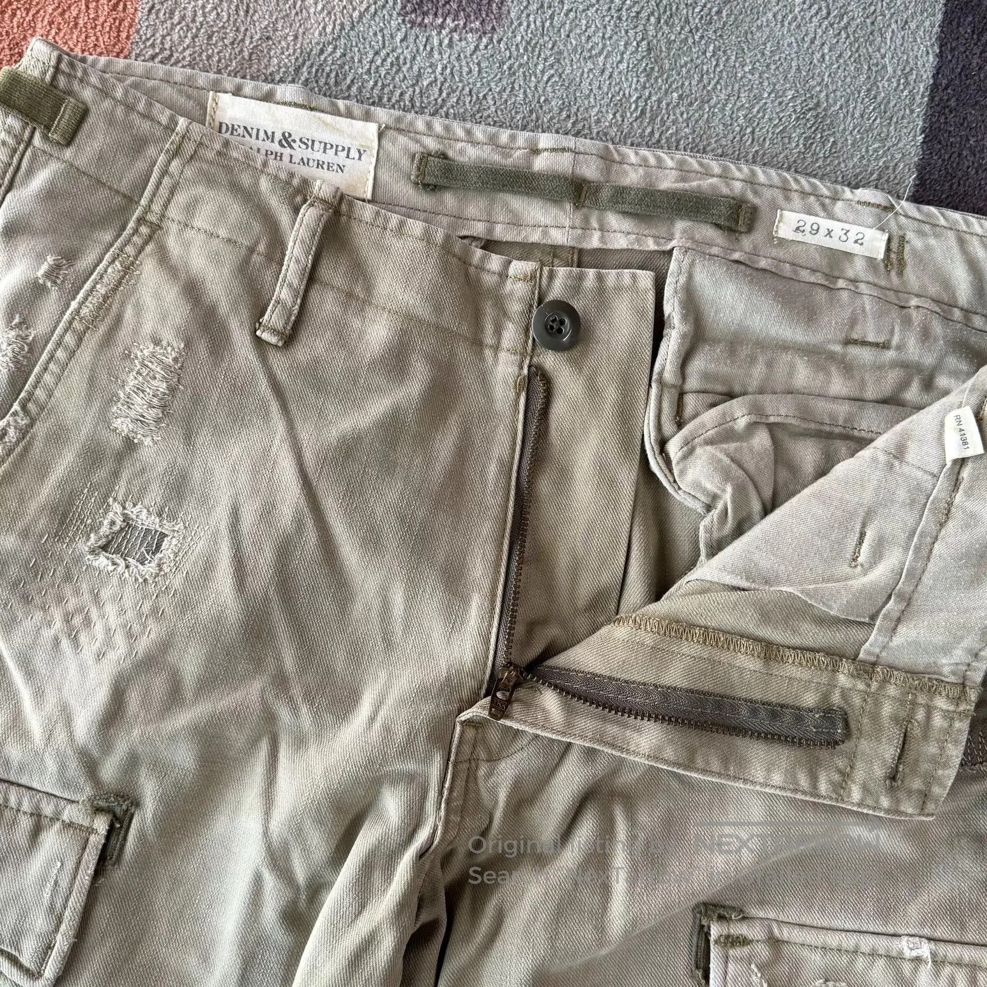 Denim & Supply Ralph Lauren Ralph Lauren Denim Supply Cargo Pants. Size US 29 - 4 Thumbnail