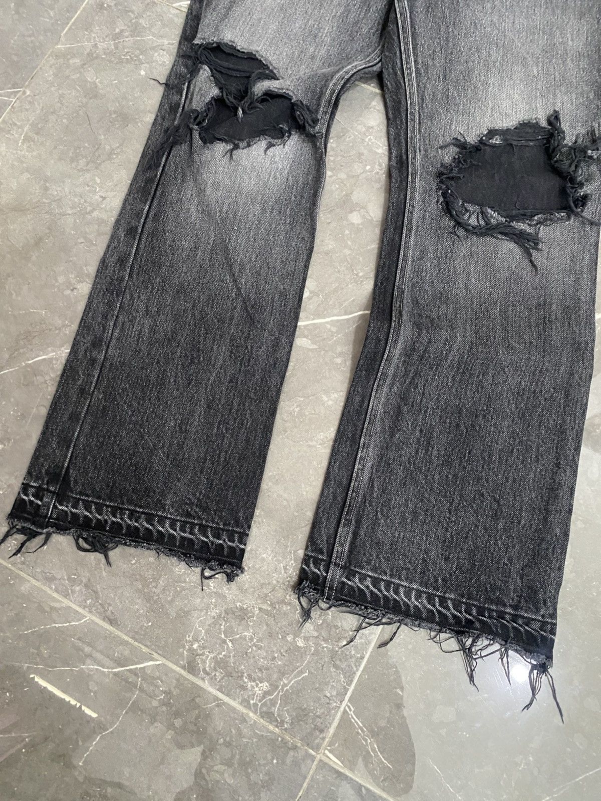 Soe Soe Japanese Flared Blackstone Size US 32 / EU 48 - 3 Thumbnail