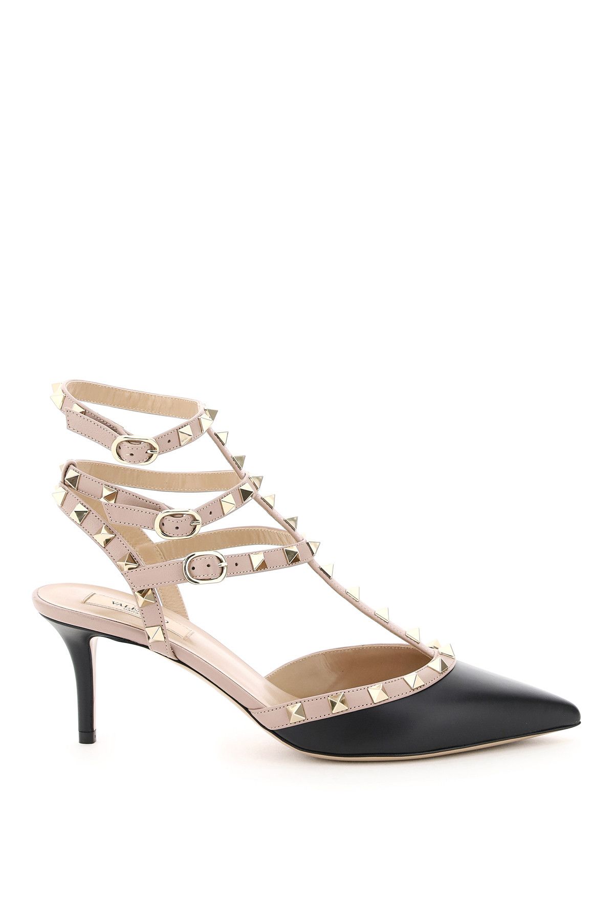 image of Valentino Garavani Rockstud Slingback Pumps Size Eu 38 For Women Shoes