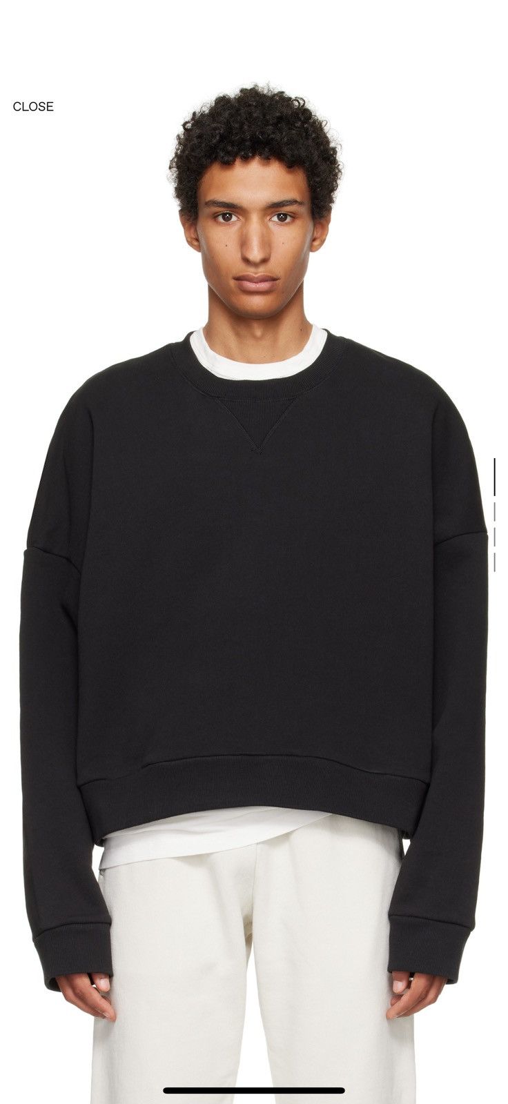 Entire Studios ES - Black Box Crew Sweater Size US XS / EU 42 / 0 - 5 Thumbnail