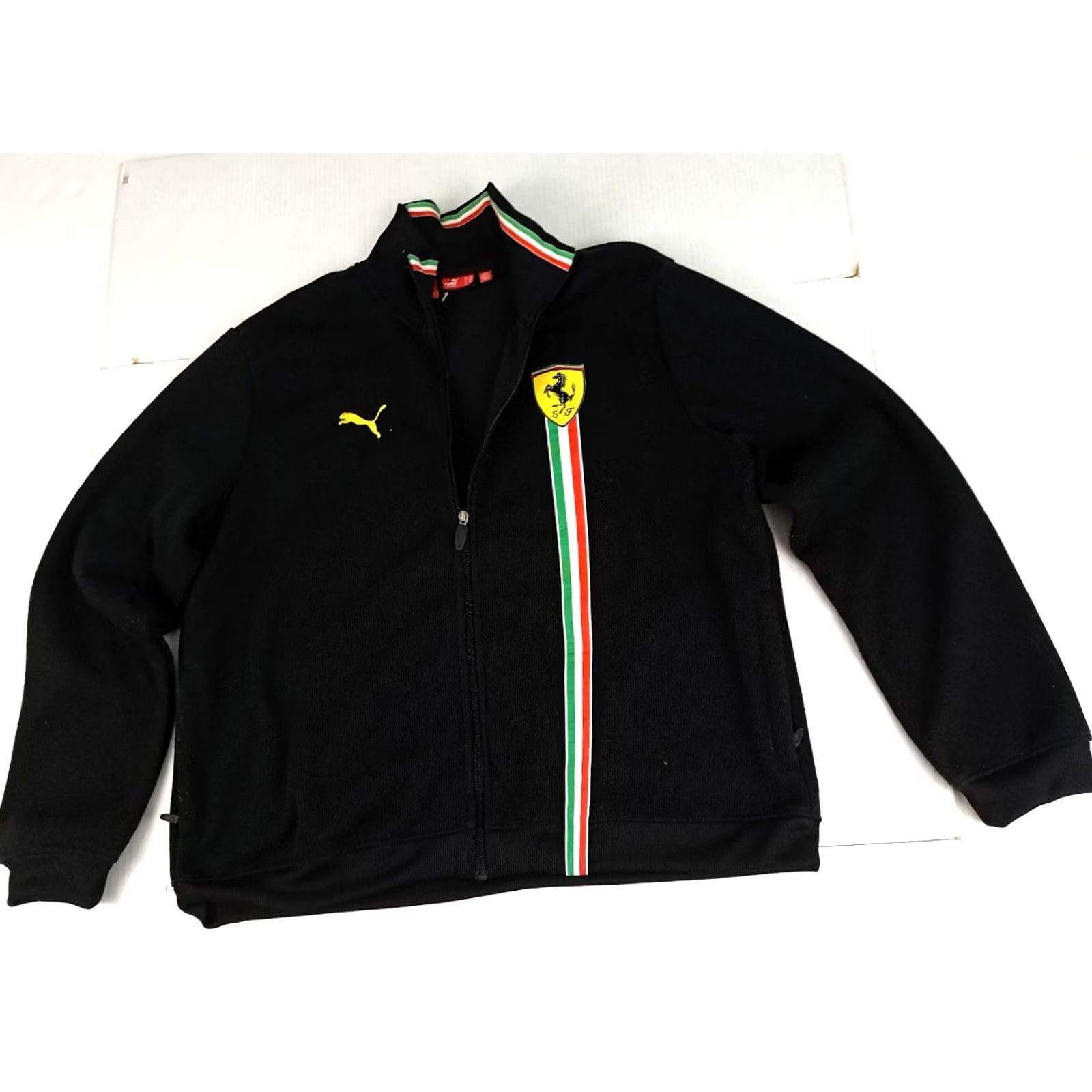 Puma Vintage Puma Scuderia Ferrari Full Zip Racing Track Sweatshirt Jacket 2XL Size US XXL / EU 58 / 5 - 2 Thumbnail