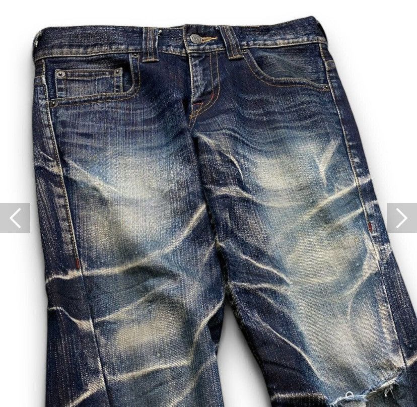 Tornado Mart Tornado Mart Super Crazy Rare Art Flares Yahhhhhhhhhh Size US 28 / EU 44 - 3 Thumbnail