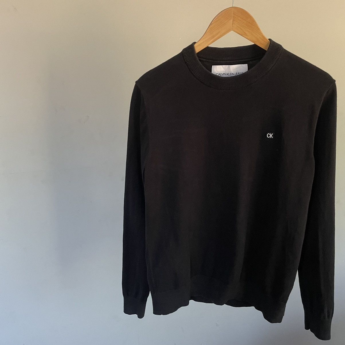 Calvin Klein × Vintage Calvin Kelin Embroidered Small Logo Sweatshirt Size US S / EU 44-46 / 1 - 3 Thumbnail