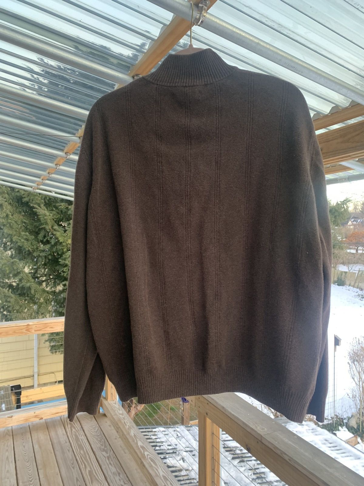 Nordstrom Nordstrom Quarter-Zip Sweater Size US XXL / EU 58 / 5 - 4 Thumbnail
