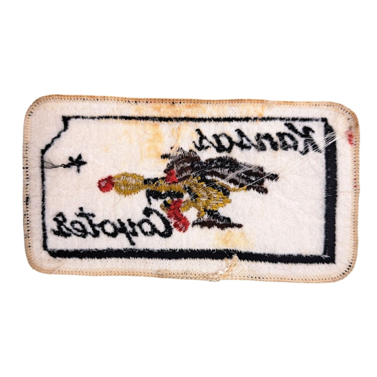 Vintage Vintage Kansas Coyotes Embroidered Patch Air National Guard Size ONE SIZE - 2 Thumbnail