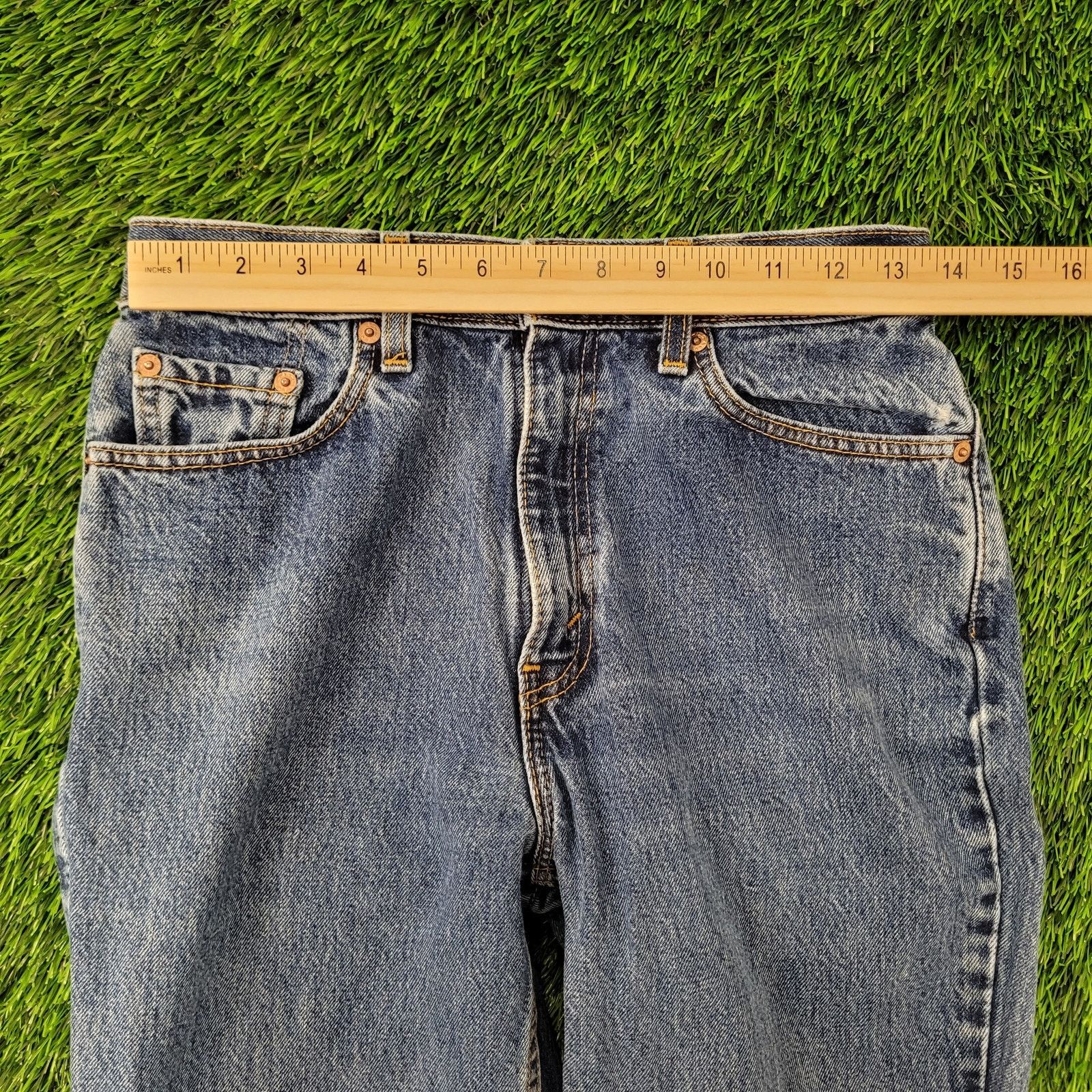 Levi's Vintage LEVIS 512 Slim Tapered Jeans Womens 2 26x31 USA Y2K Size 26" / US 2 / IT 38 - 18 Thumbnail