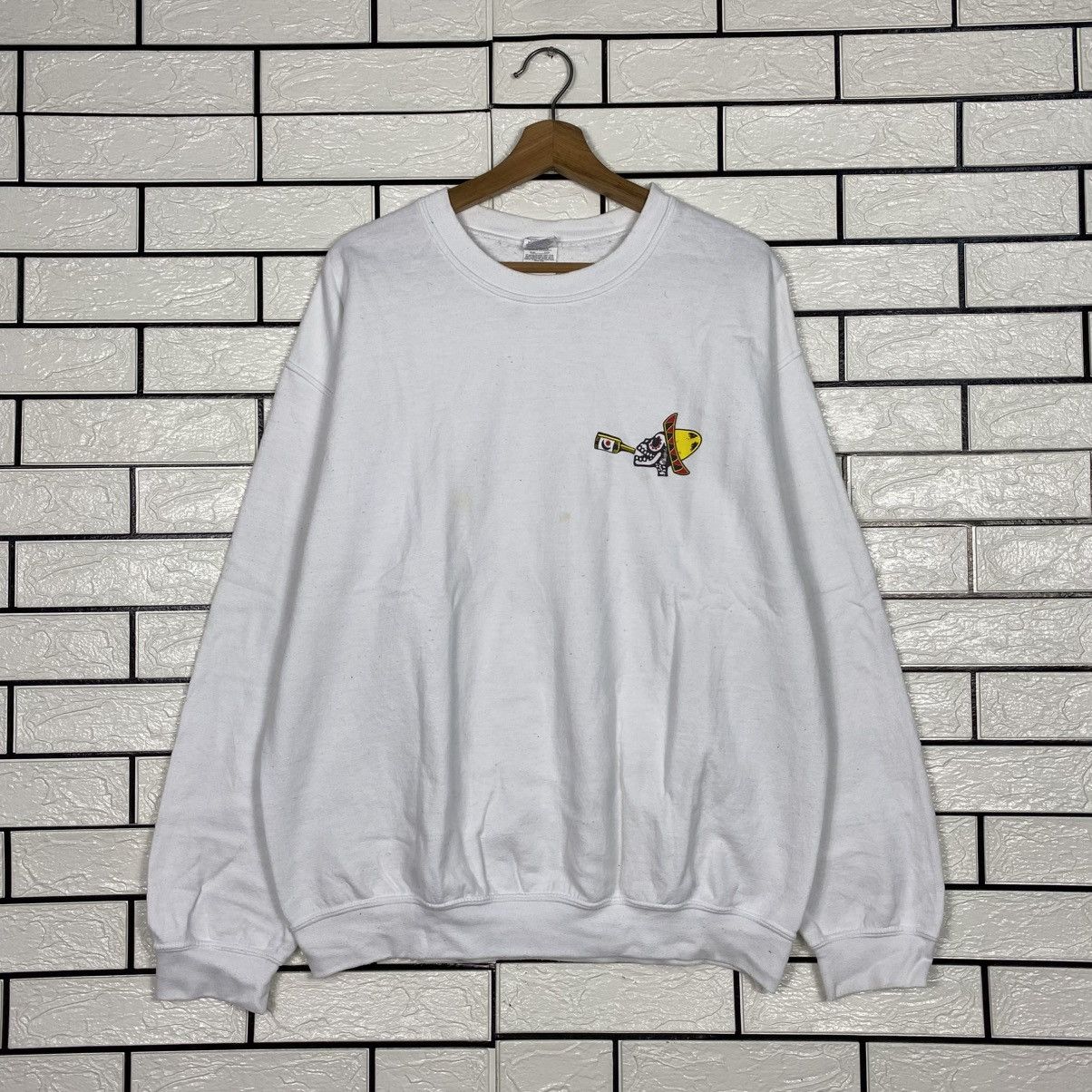 Japanese Brand 📌Vintage Sweatshirt Bones Big Logo Size US L / EU 52-54 / 3 - 2 Thumbnail