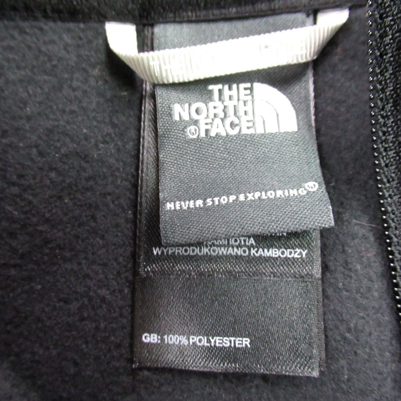 The North Face North Face Pullover Medium Black Long Sleeve 1/4 Zip Lightweight Womens Size M / US 6-8 / IT 42-44 - 4 Thumbnail