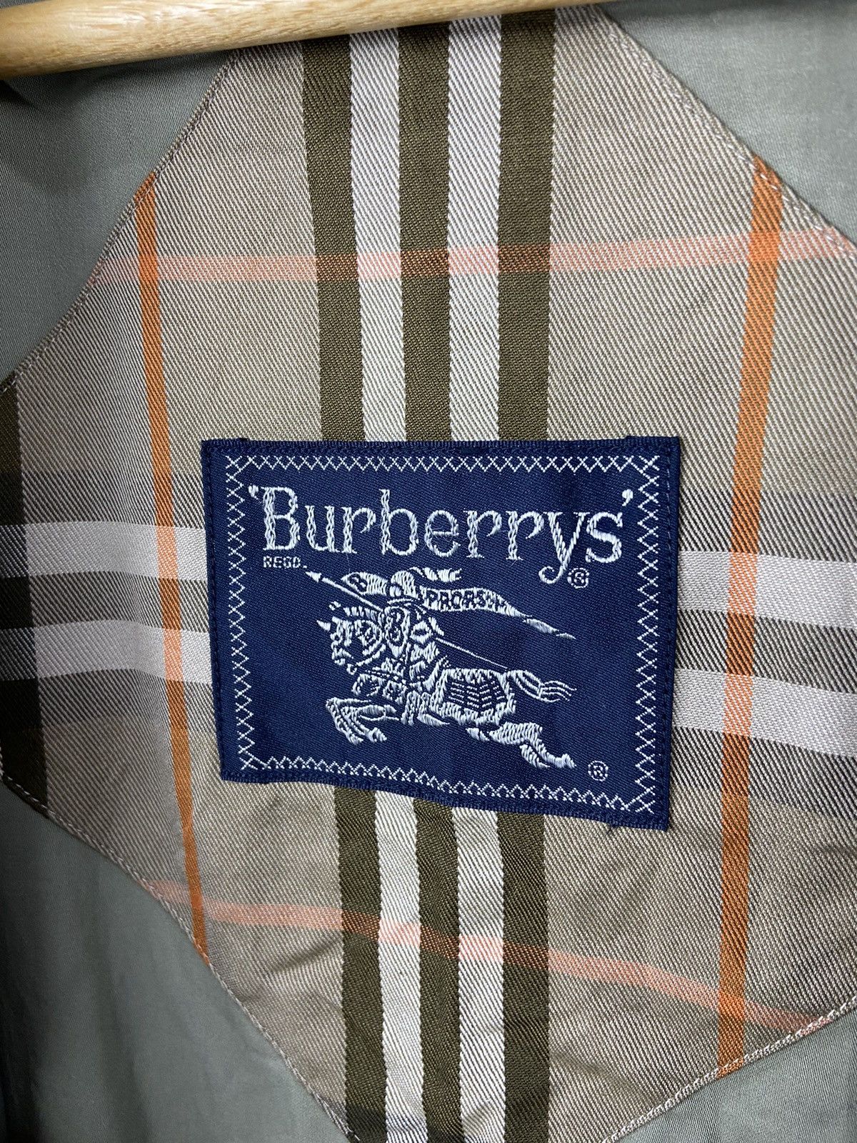 Burberry × Other Vintage Burberrys Trench Coat Jacket Size L / US 10 / IT 46 - 7 Thumbnail