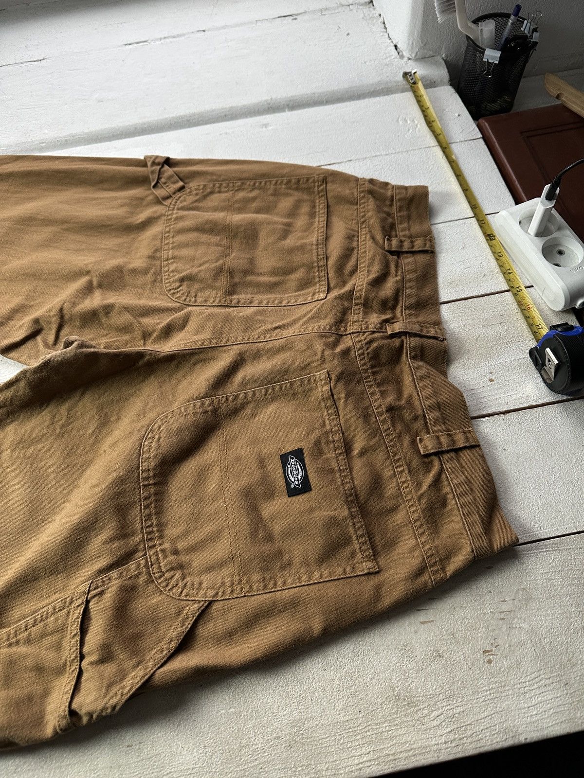 Dickies MUSTARD DICKIES 🚨 CARGO PANTS Y2K SK8 BAGGY MULTIPOCKET Size US 34 / EU 50 - 13 Thumbnail