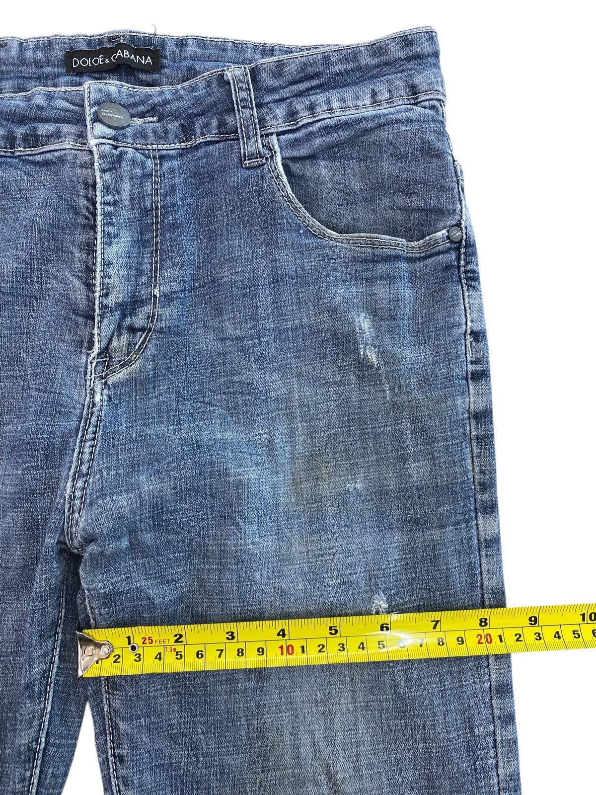 Japanese Brand Japanese Brand Mud Wash Ripped Skinny Jeans Style Size US 28 / EU 44 - 7 Thumbnail
