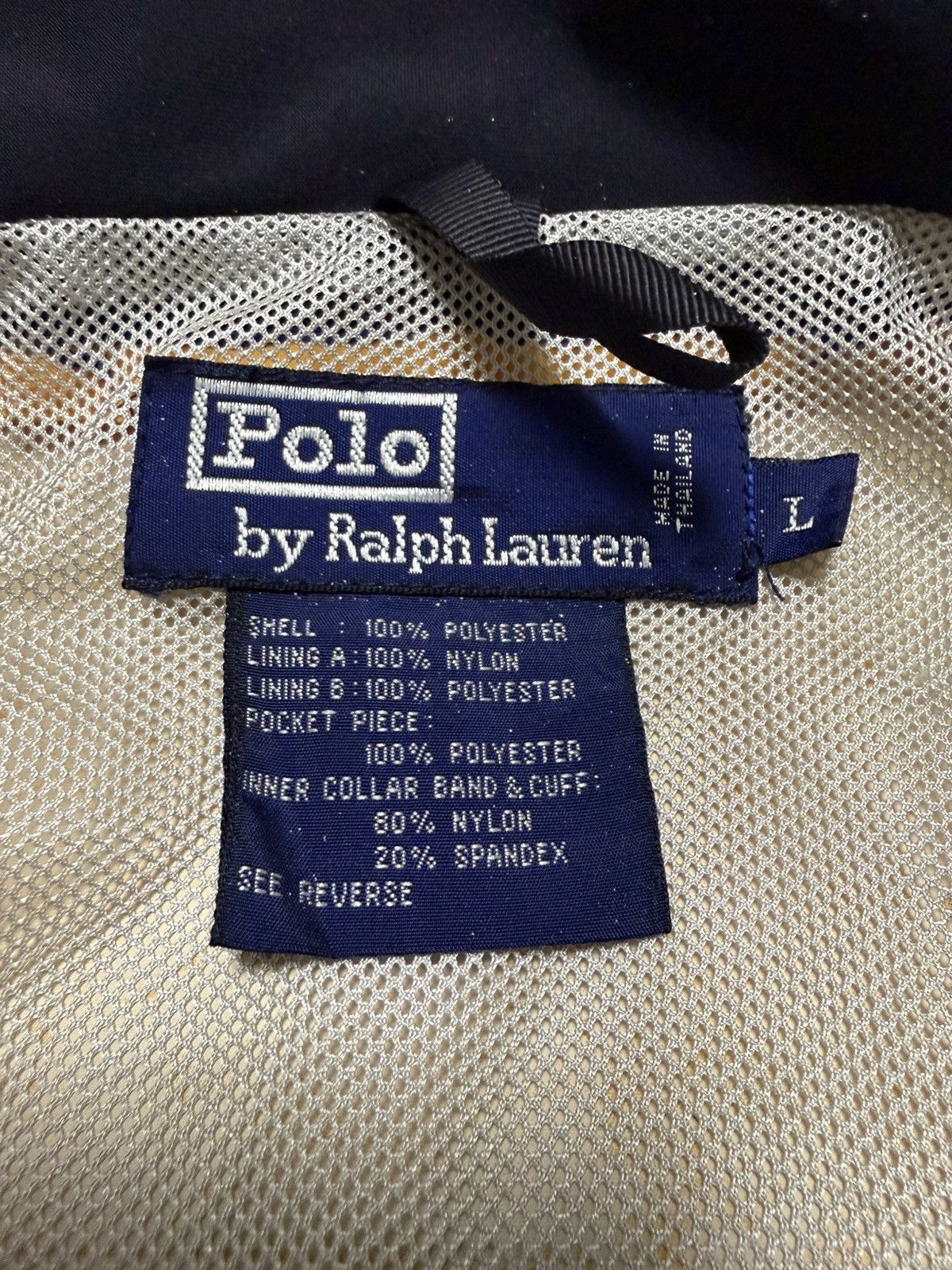 Polo Ralph Lauren × Vintage Vintage Polo Ralph Lauren Hi-Tech Jacket Windbreaker 80s Size US XL / EU 56 / 4 - 20 Thumbnail
