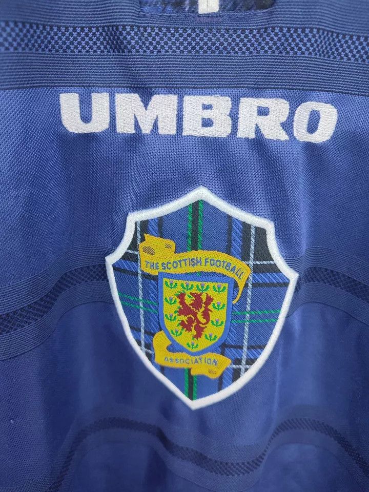 Umbro Scotland Umbro Home 1998-00 #31 MC Regnault FOOTBALL Kit Size US L / EU 52-54 / 3 - 2 Thumbnail
